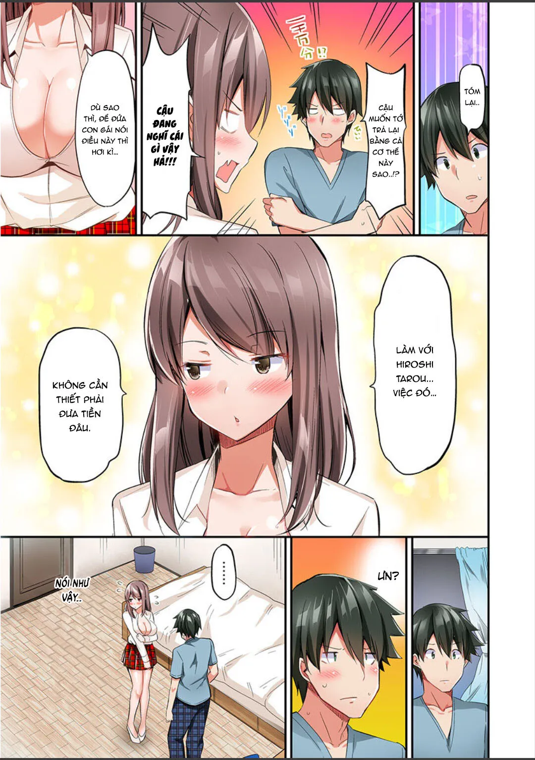 HentaiVN.net - Ảnh 16 - Câu chuyện dùng 1000man để chạm vào ngực! [私、16時間イカされました…〜1分1万円のおっぱい募金に1000万円払った話] - Chap 4