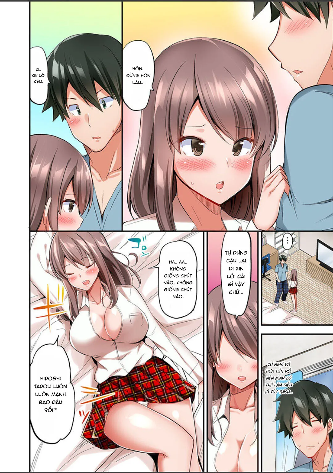 HentaiVN.net - Ảnh 19 - Câu chuyện dùng 1000man để chạm vào ngực! [私、16時間イカされました…〜1分1万円のおっぱい募金に1000万円払った話] - Chap 4