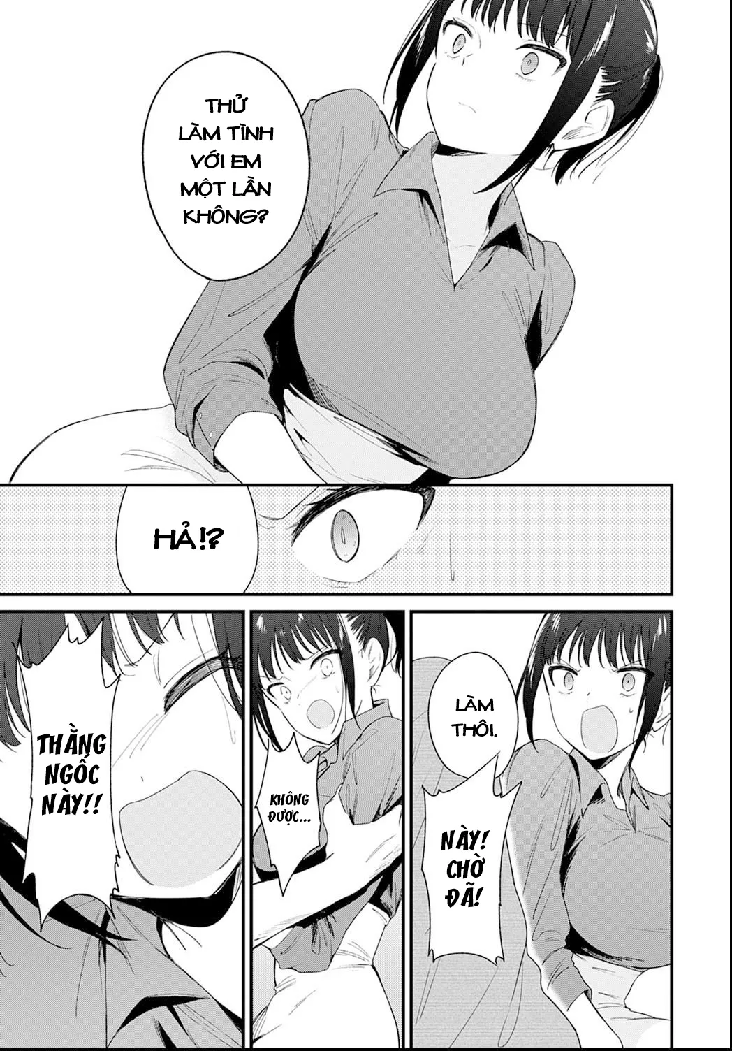 HentaiVN.net - Ảnh 6 - Giving In [Kanraku] - Chap 1
