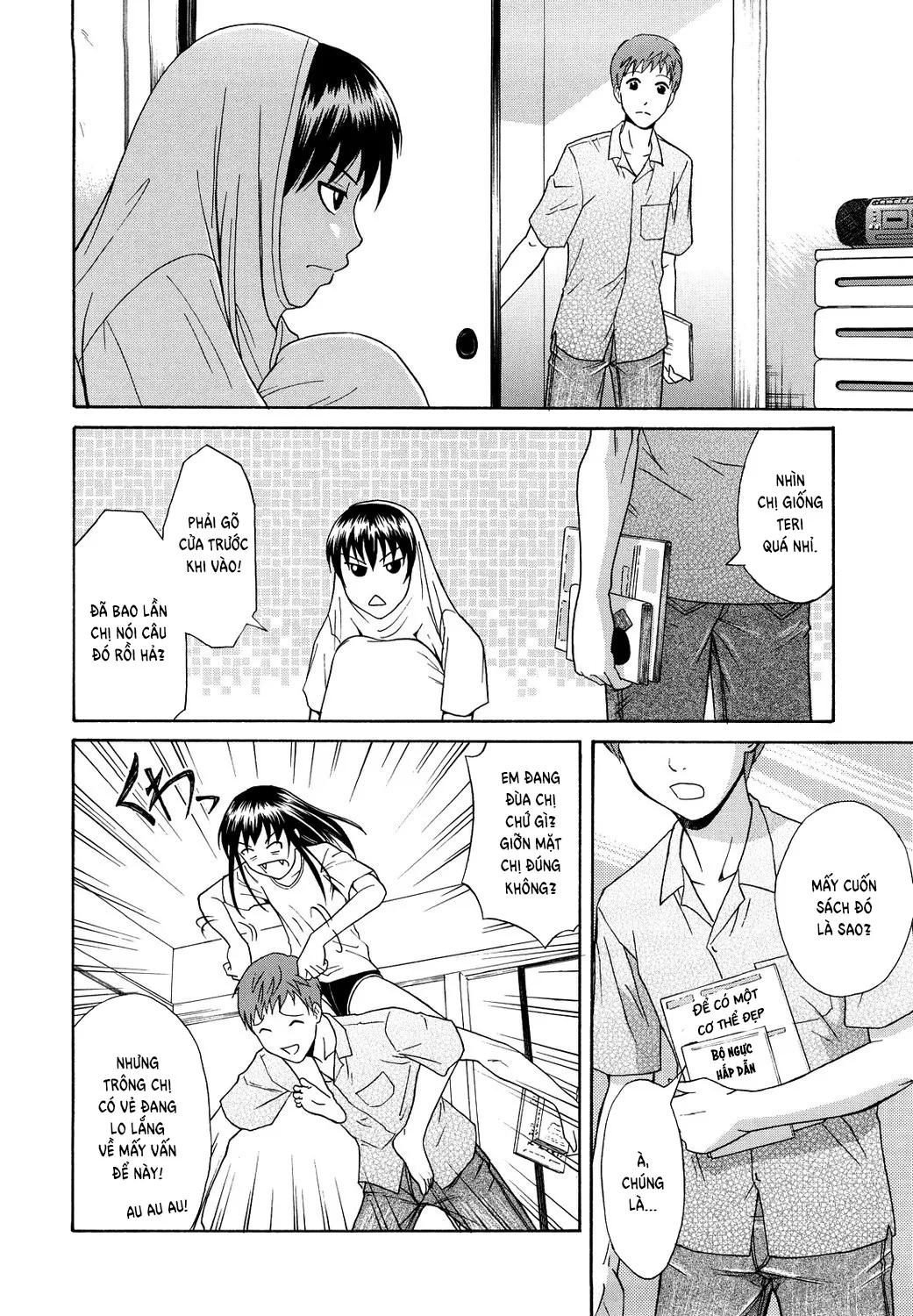 HentaiVN.net - Ảnh 6 - Taking Onee-chan's Hand [Onee-chan no Te o Totte] - Chap 1