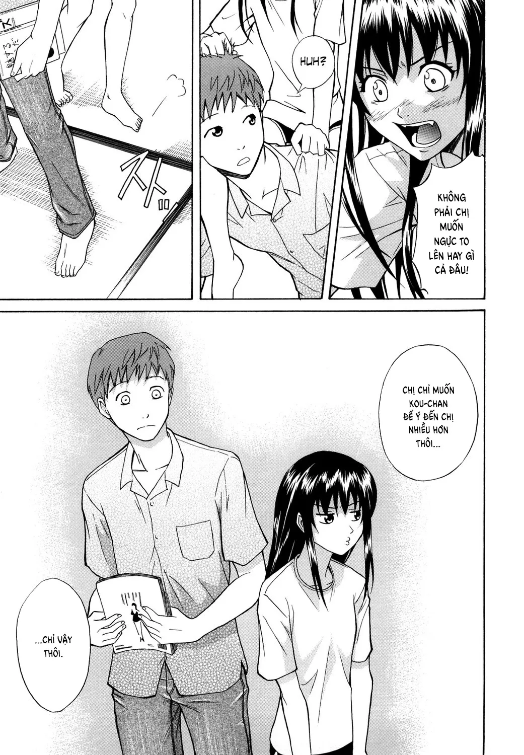 HentaiVN.net - Ảnh 7 - Taking Onee-chan's Hand [Onee-chan no Te o Totte] - Chap 1