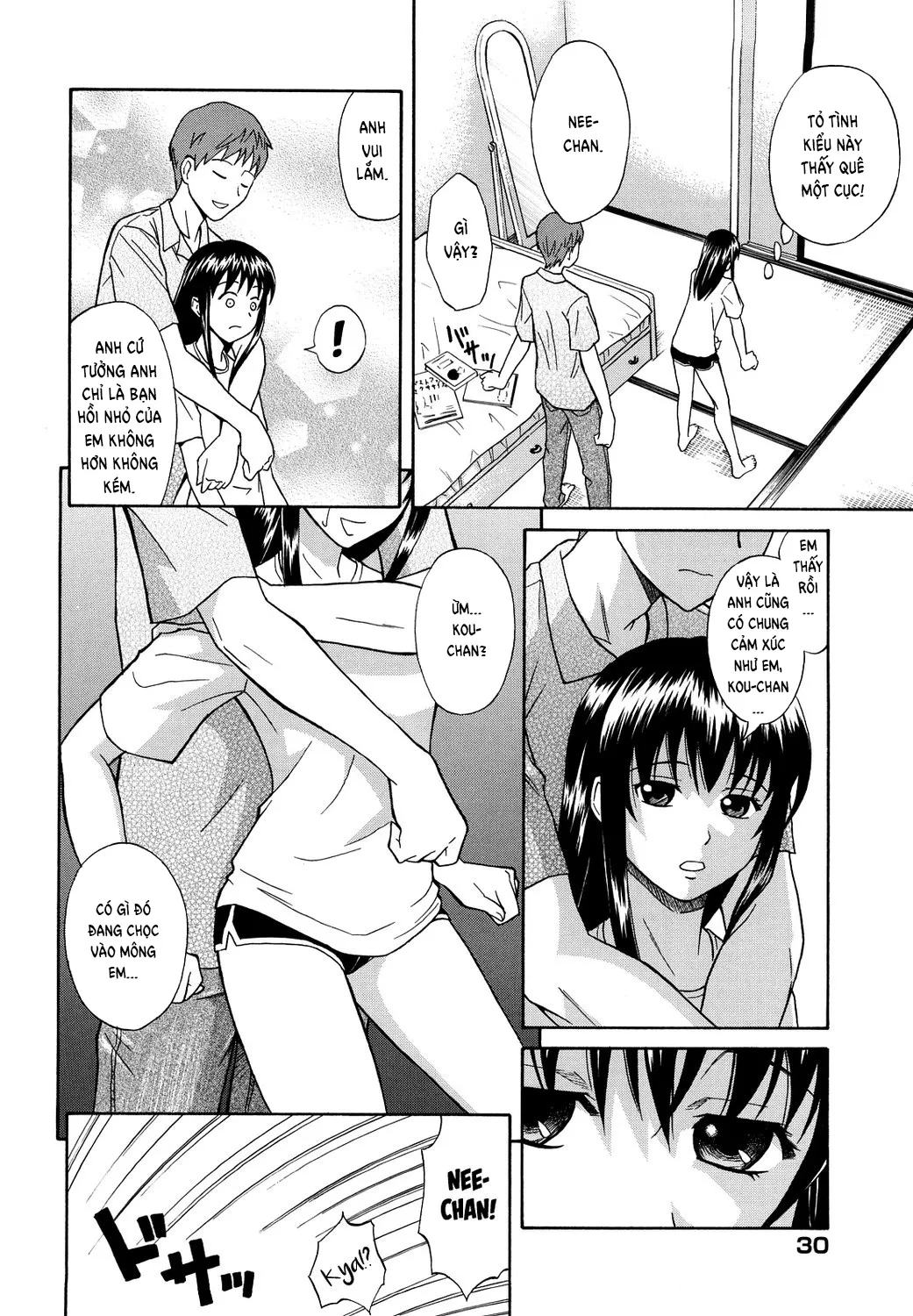HentaiVN.net - Ảnh 8 - Taking Onee-chan's Hand [Onee-chan no Te o Totte] - Chap 1