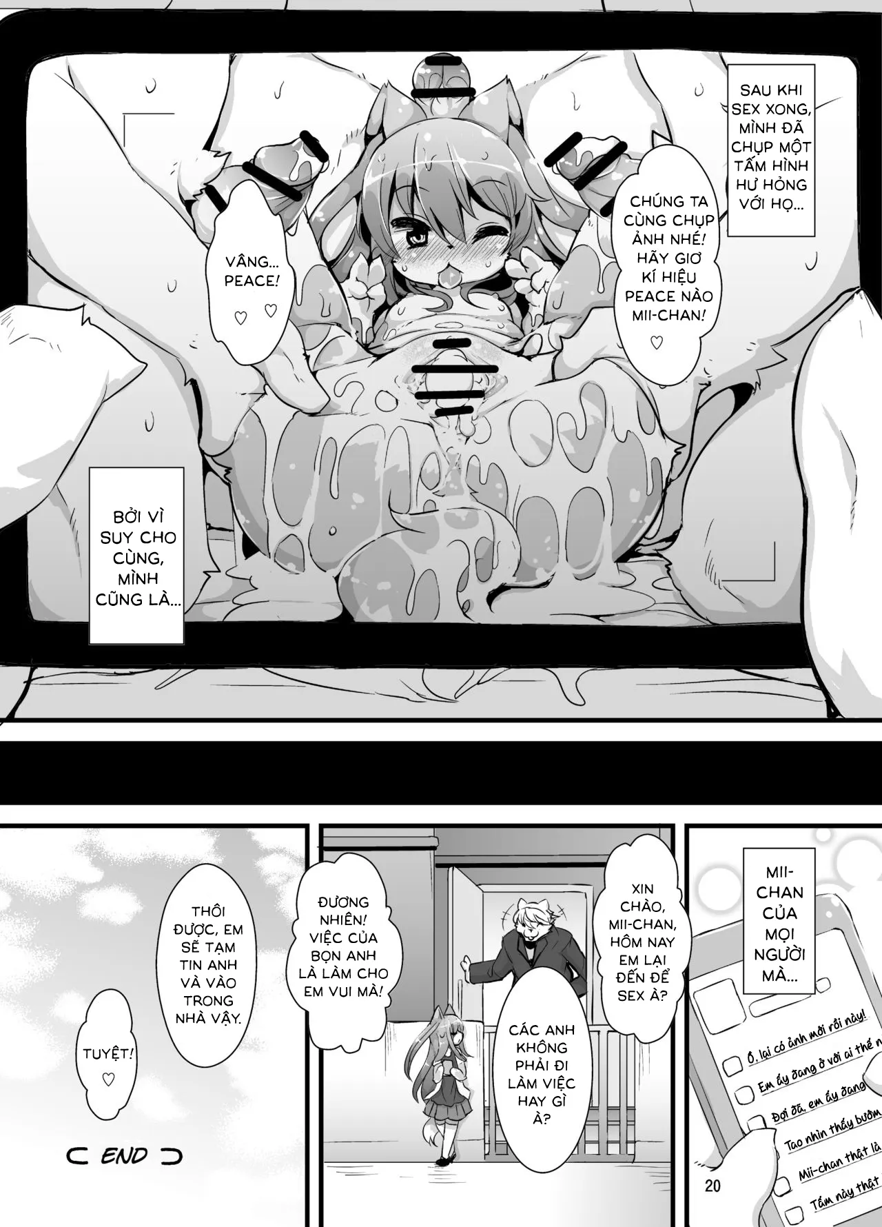 HentaiVN.net - Ảnh 18 - Bokurano@Mii-chan [ぼくらの＠みぃちゃん] - Chap 1