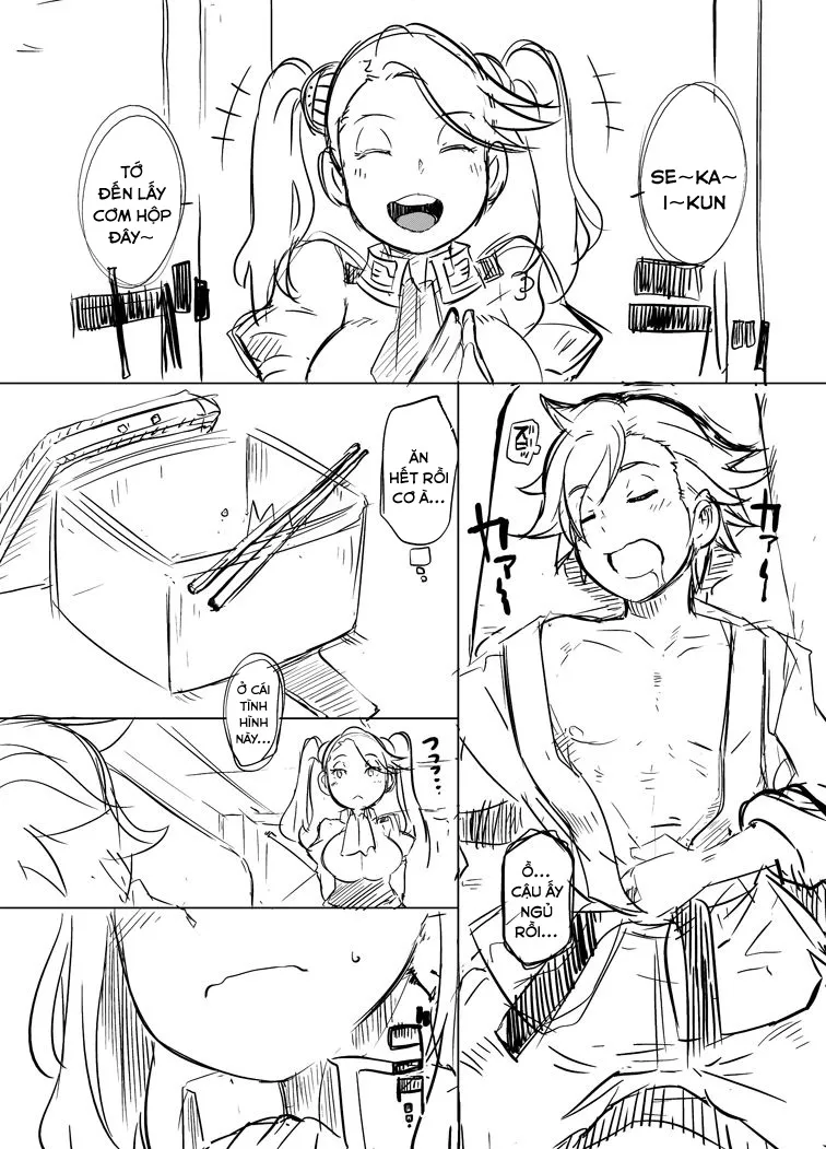 HentaiVN.net - Ảnh 3 - Gyanko no Hayaben Copy Bon deshou ga! [It's a book about Gyanko's pre-lunchtime bento!; ギャン子の早弁コピー本でしょうが!] - Chap 1