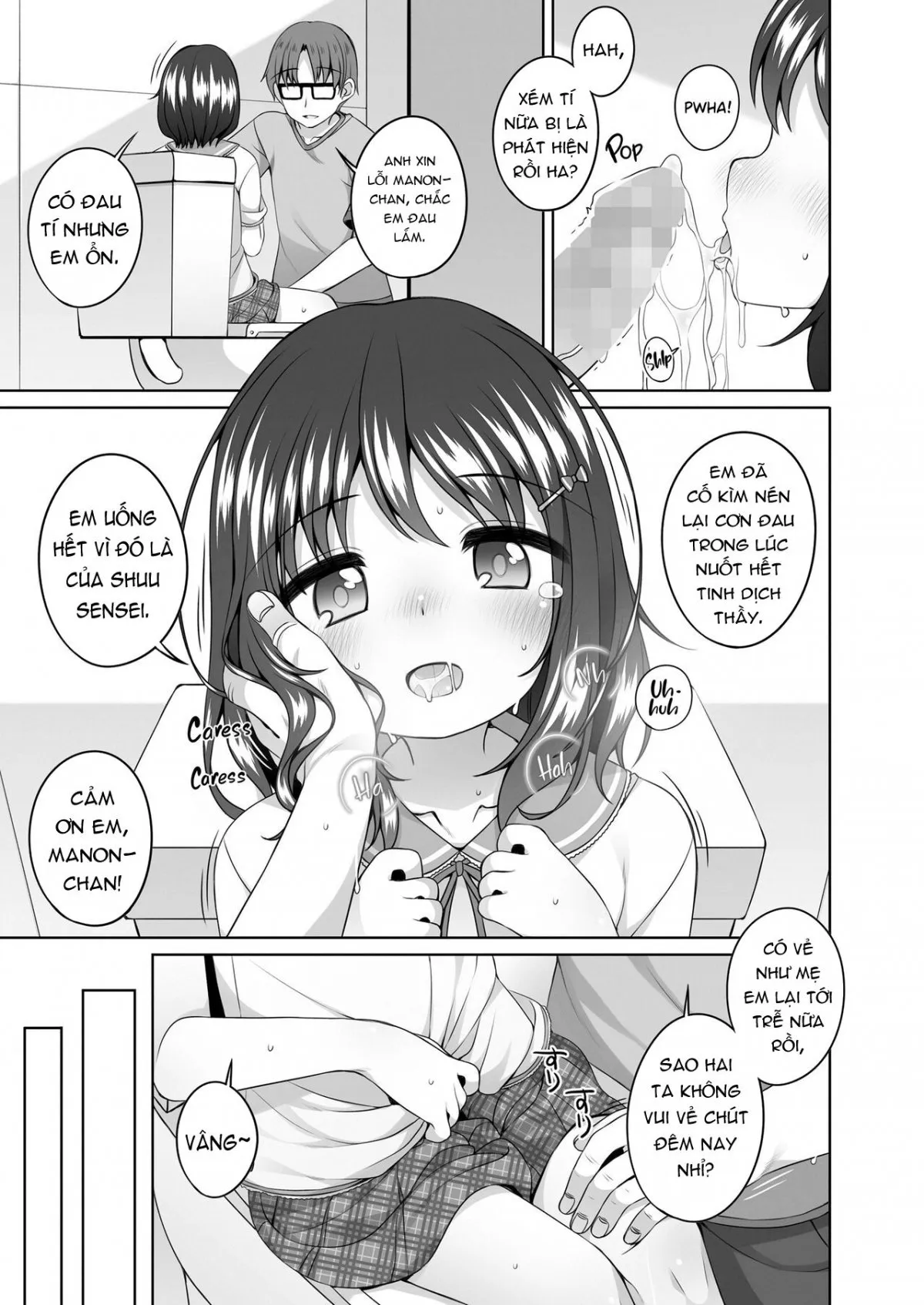 HentaiVN.net - Ảnh 11 - Trước khi mẹ tới rước em! [Before Mommy Comes Pick you Up! ; Omukae ga Kuru Mae ni] - Chap 1