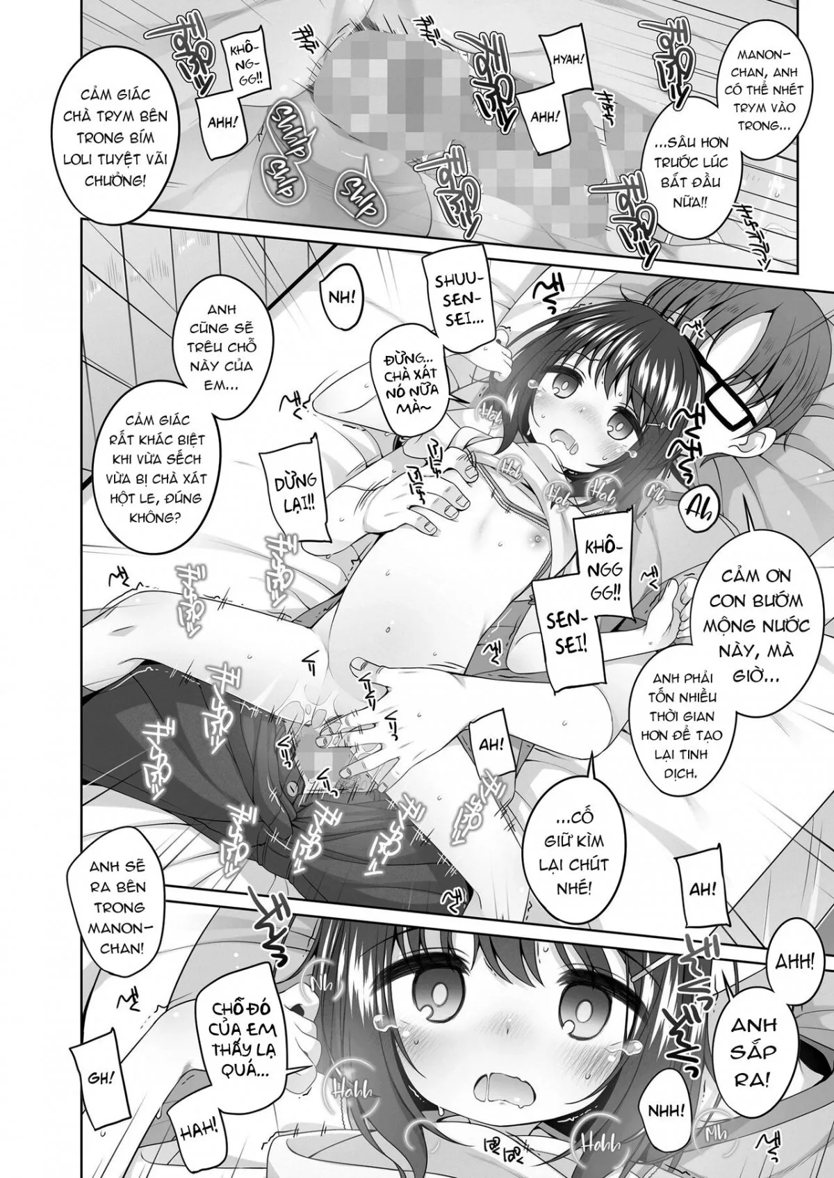 HentaiVN.net - Ảnh 22 - Trước khi mẹ tới rước em! [Before Mommy Comes Pick you Up! ; Omukae ga Kuru Mae ni] - Chap 1