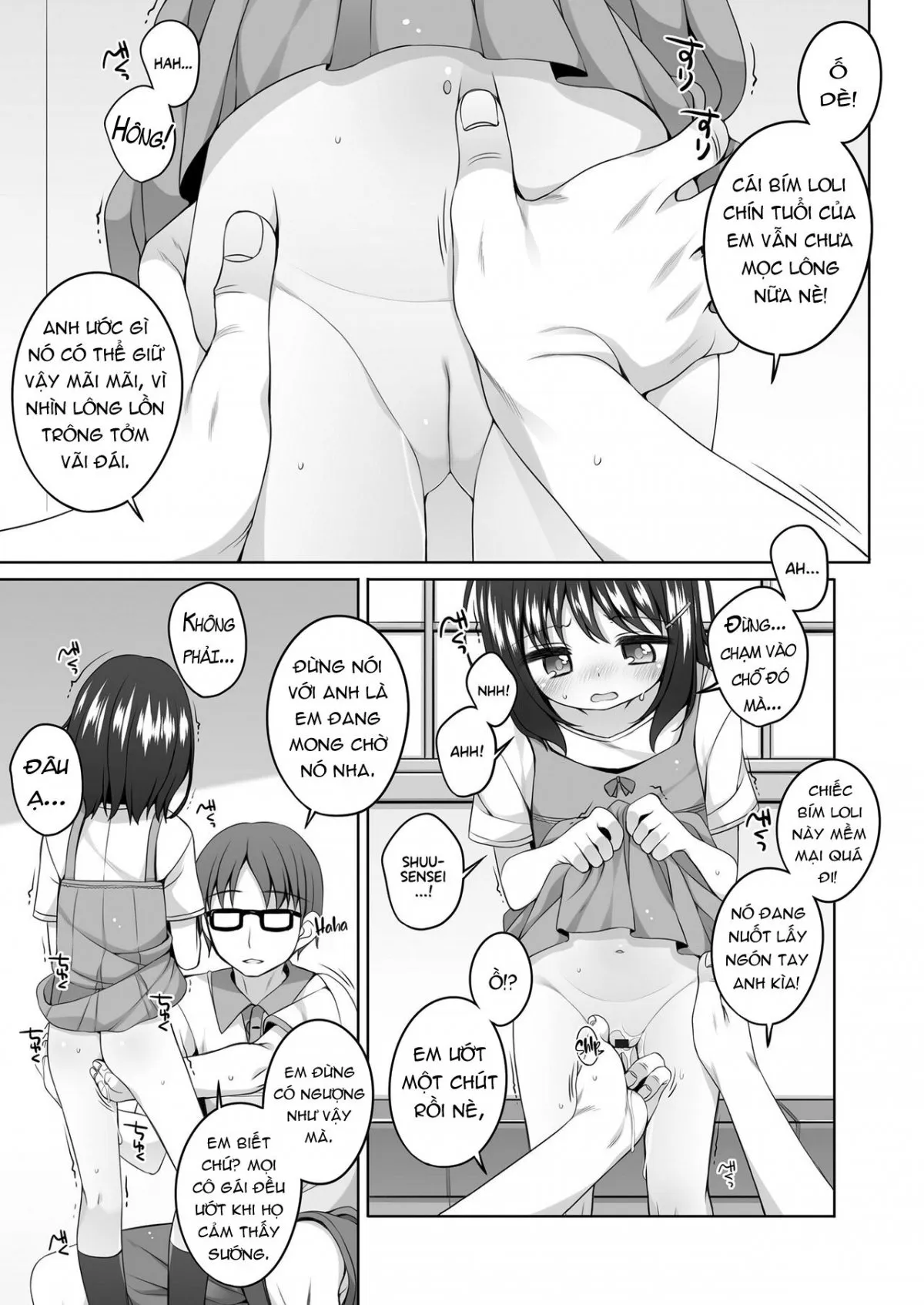 HentaiVN.net - Ảnh 3 - Trước khi mẹ tới rước em! [Before Mommy Comes Pick you Up! ; Omukae ga Kuru Mae ni] - Chap 1