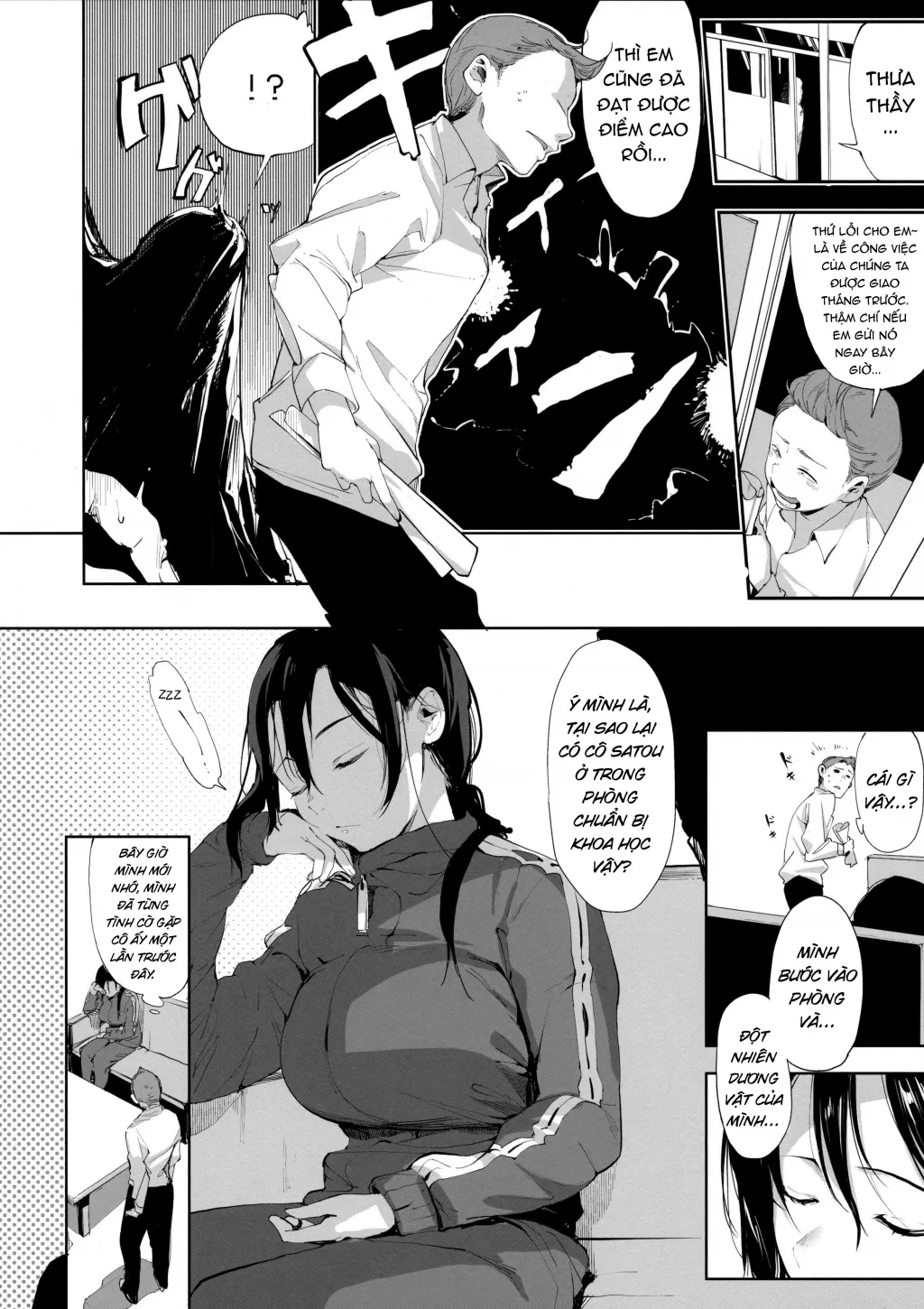 HentaiVN.net - Ảnh 4 - Succubus Sensei ga Madorondara (Demi-chan wa Kataritai) - Chap 1