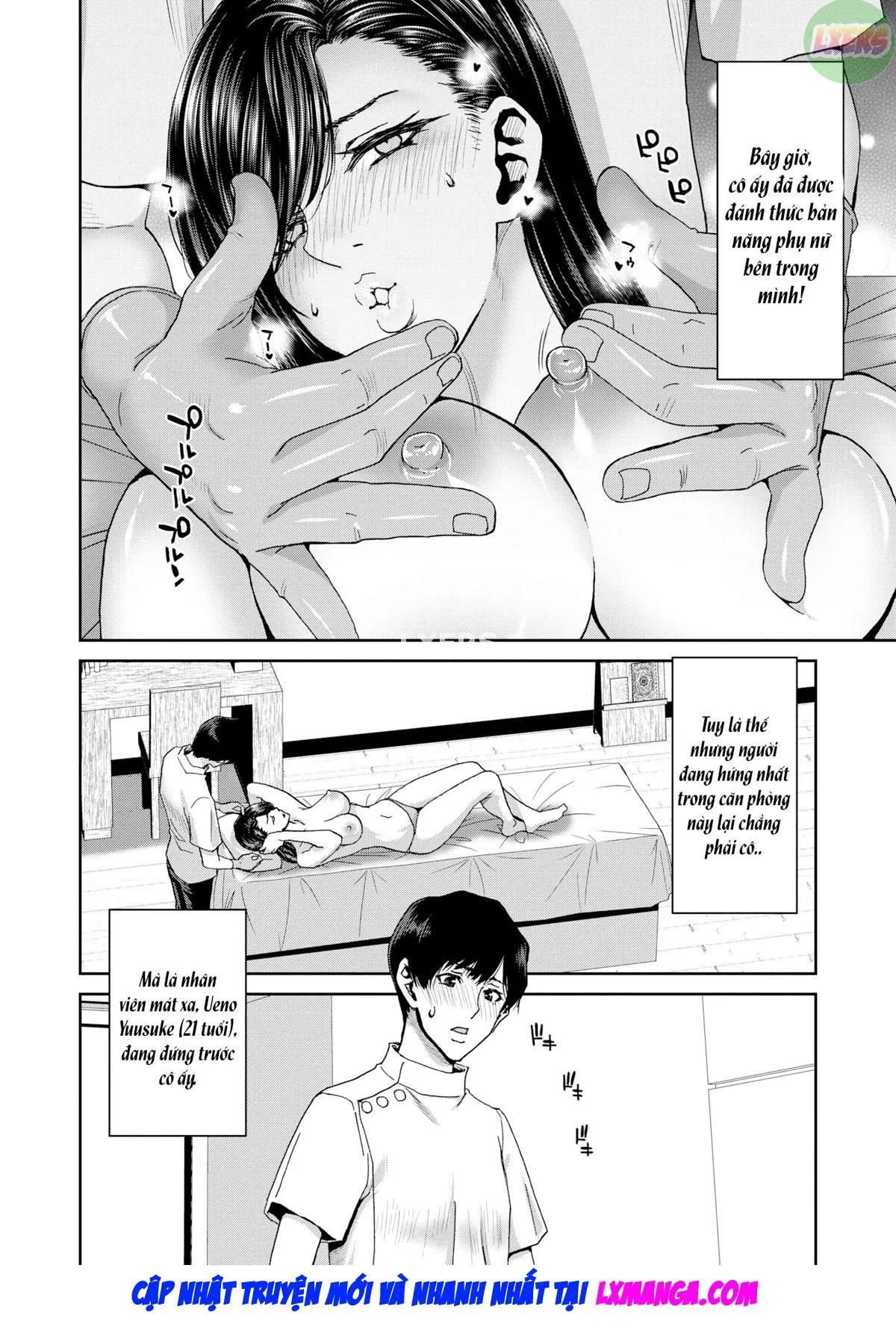 HentaiVN.net - Ảnh 9 - Biện pháp giải tỏa căng thăng cho phụ nữ - Chap 1