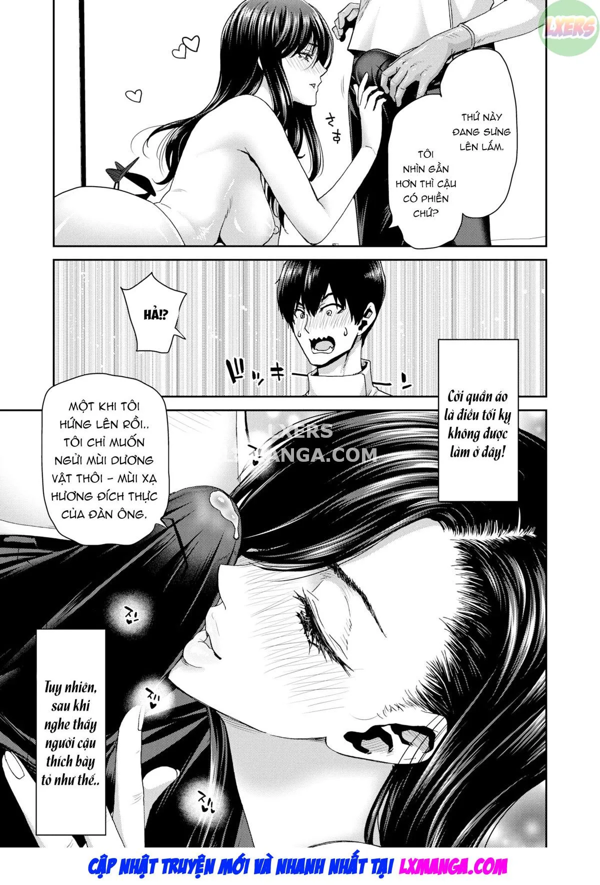 HentaiVN.net - Ảnh 10 - Biện pháp giải tỏa căng thăng cho phụ nữ - Chap 2