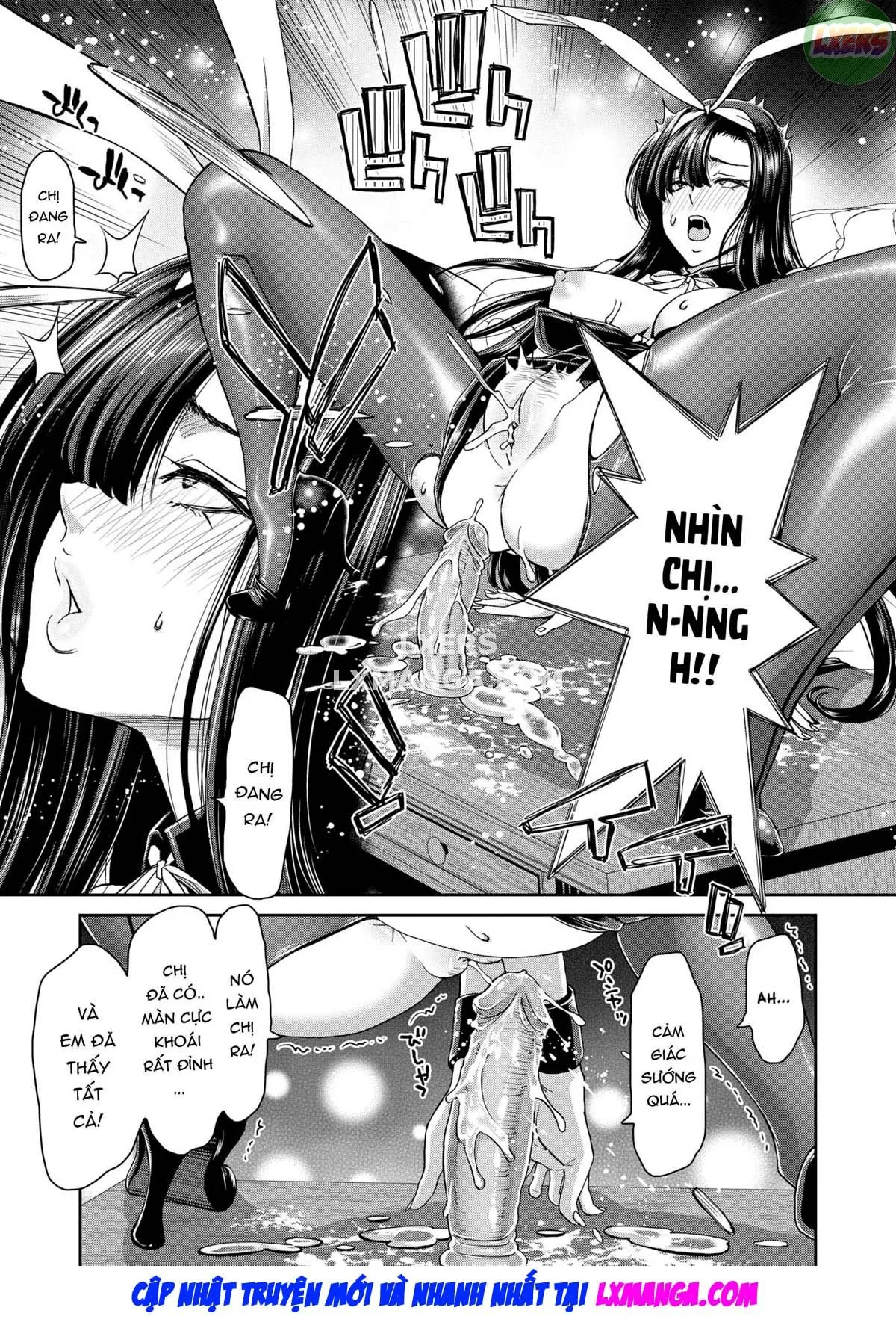 HentaiVN.net - Ảnh 14 - Biện pháp giải tỏa căng thăng cho phụ nữ - Chap 3