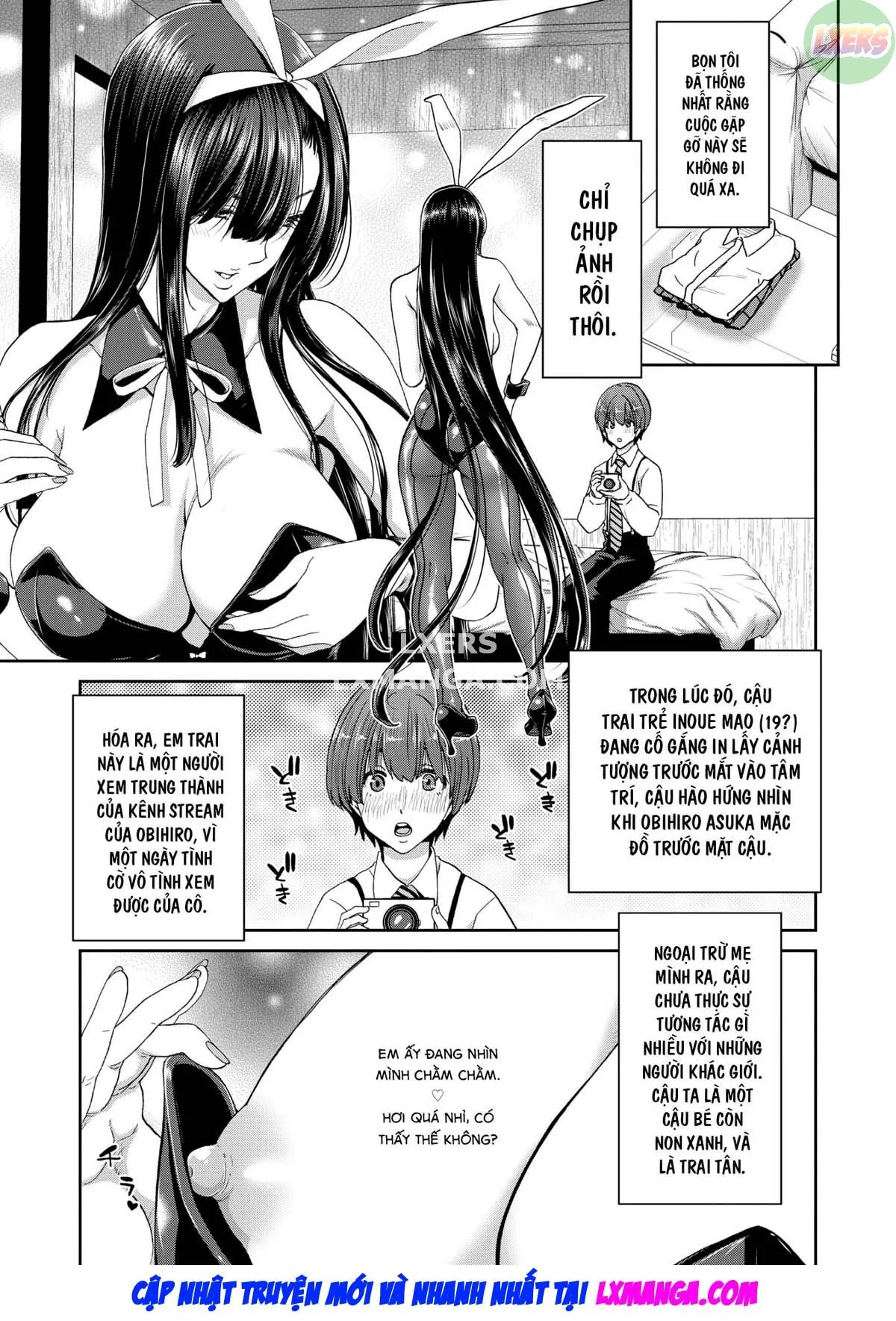 HentaiVN.net - Ảnh 8 - Biện pháp giải tỏa căng thăng cho phụ nữ - Chap 3