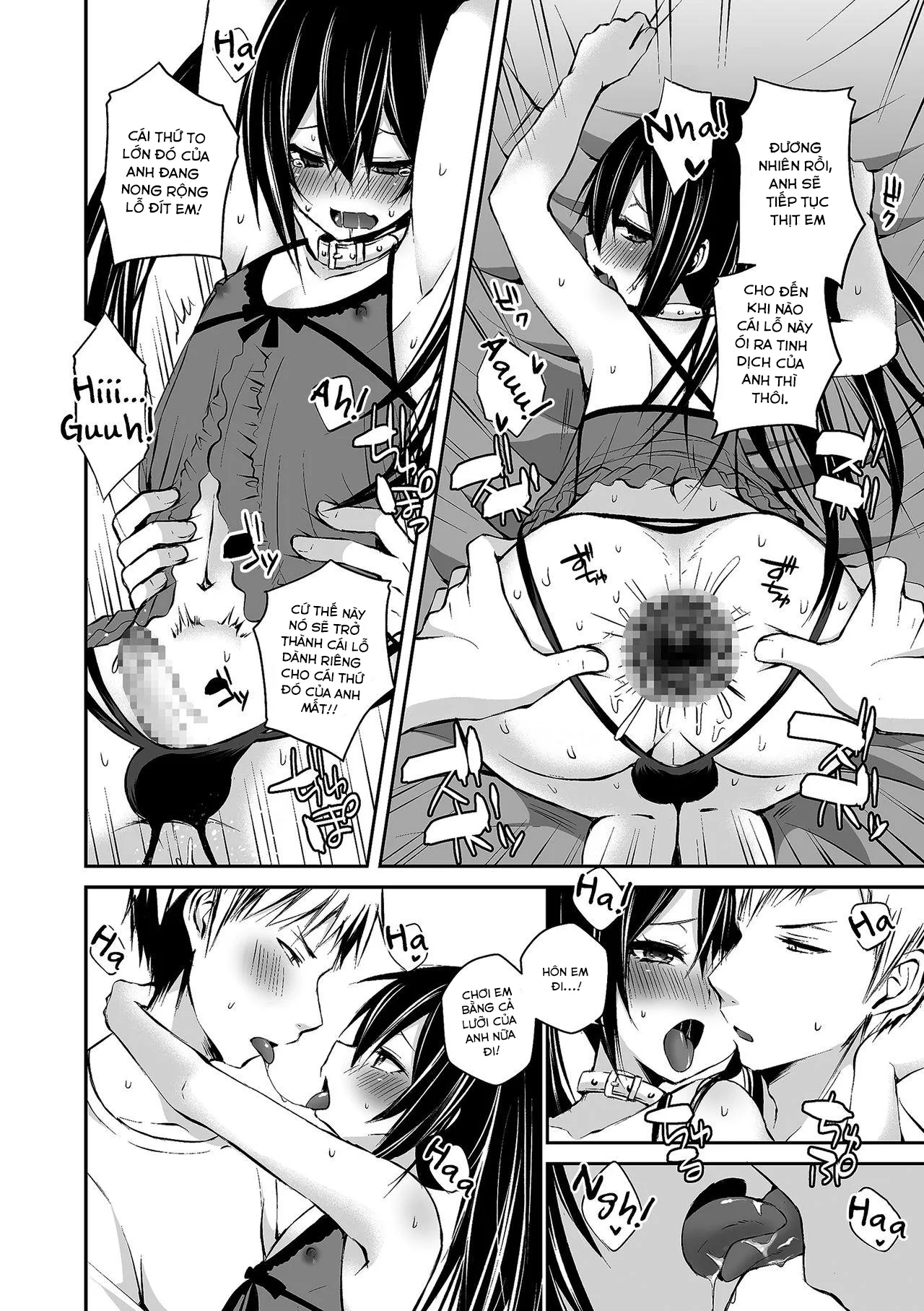 HentaiVN.net - Ảnh 10 - Boku no Onaka Ippai ni Nakadashi Sex Surun desho? - Chap 1