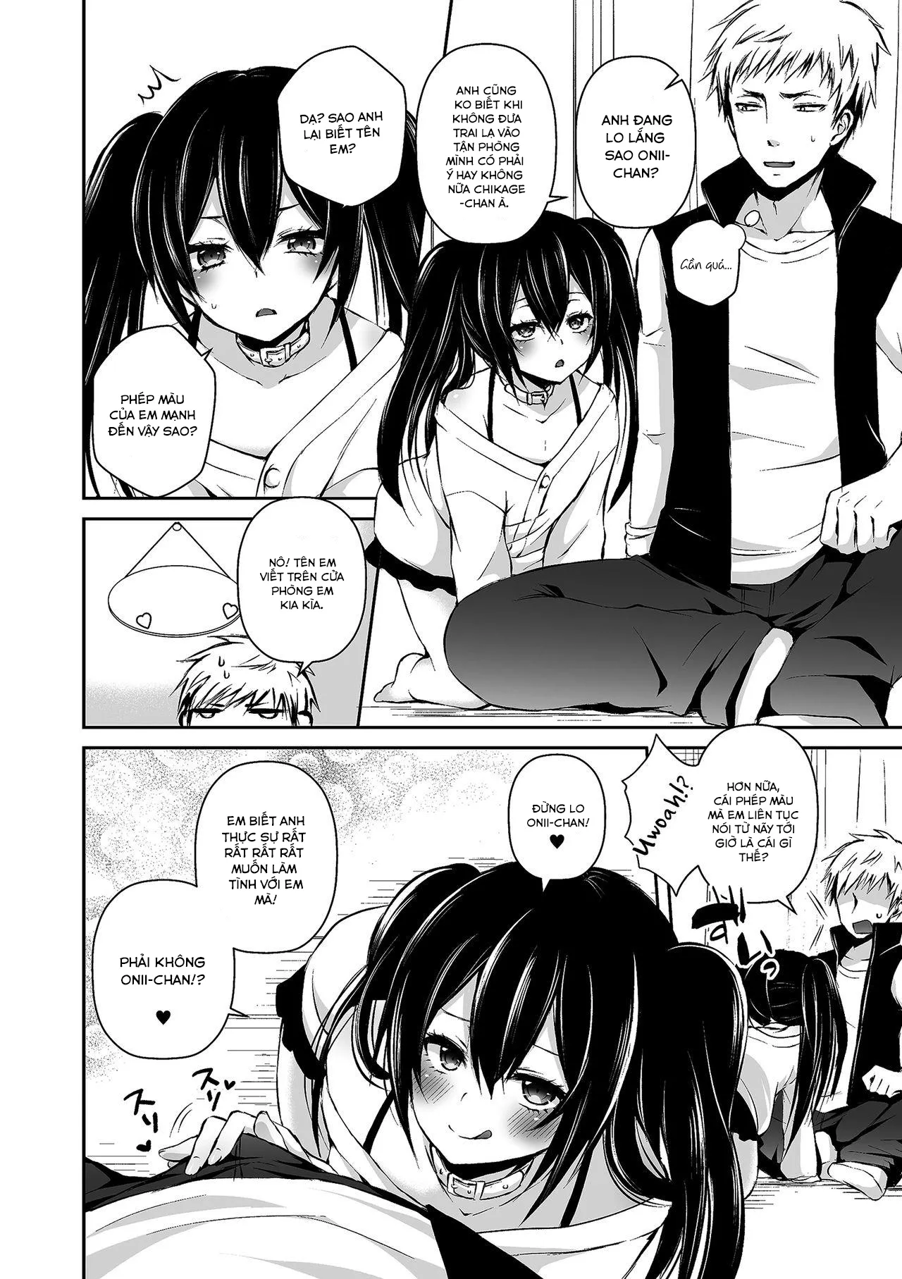 HentaiVN.net - Ảnh 3 - Boku no Onaka Ippai ni Nakadashi Sex Surun desho? - Chap 1