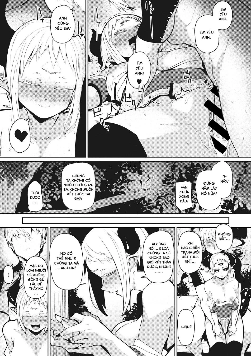 HentaiVN.net - Ảnh 21 - Tình yêu thời chiến [Majin Zensen] - Chap 1