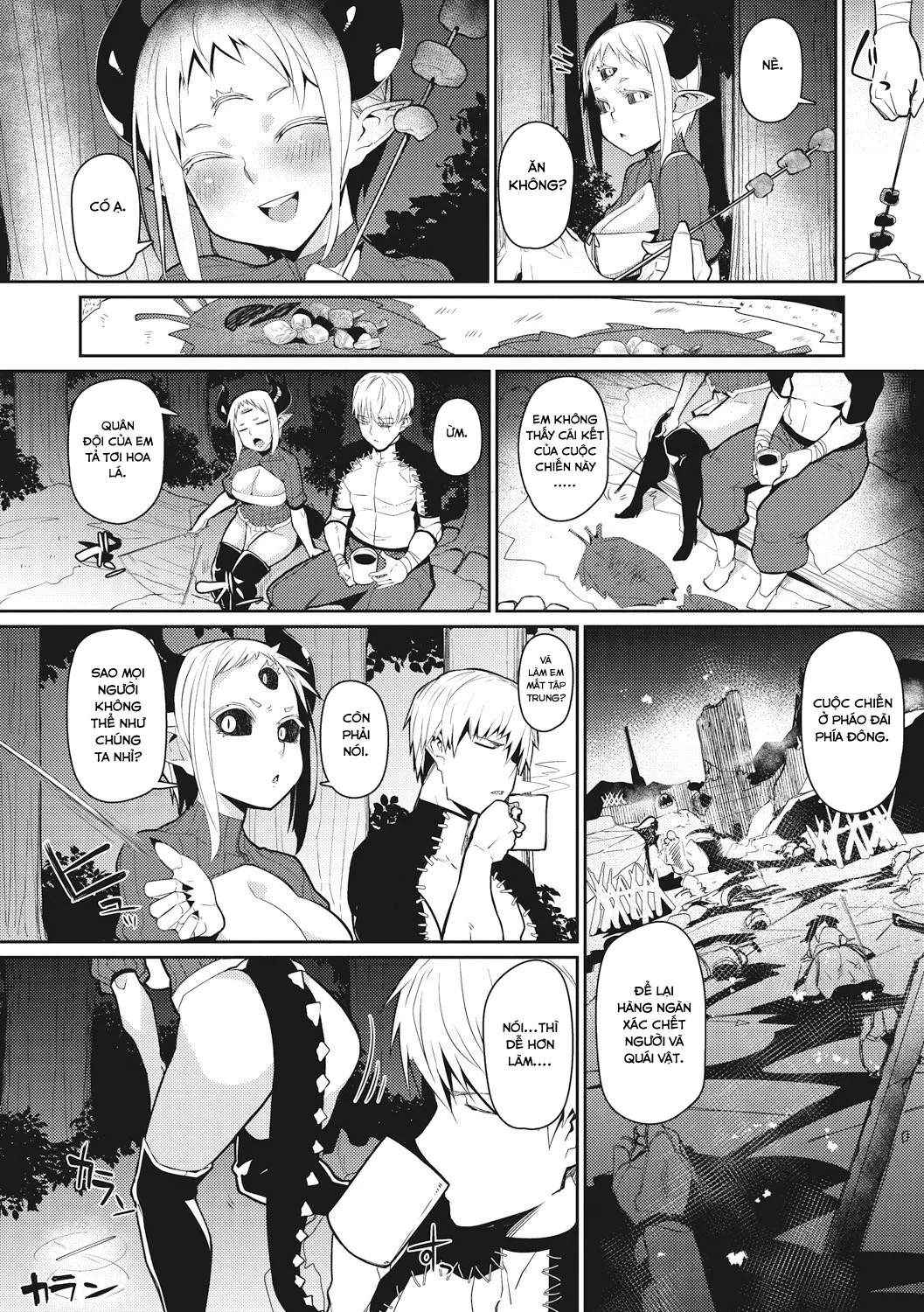 HentaiVN.net - Ảnh 6 - Tình yêu thời chiến [Majin Zensen] - Chap 1