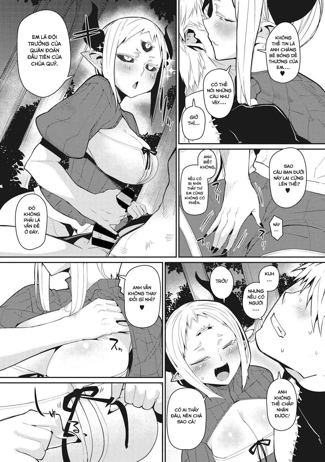 HentaiVN.net - Ảnh 9 - Tình yêu thời chiến [Majin Zensen] - Chap 1