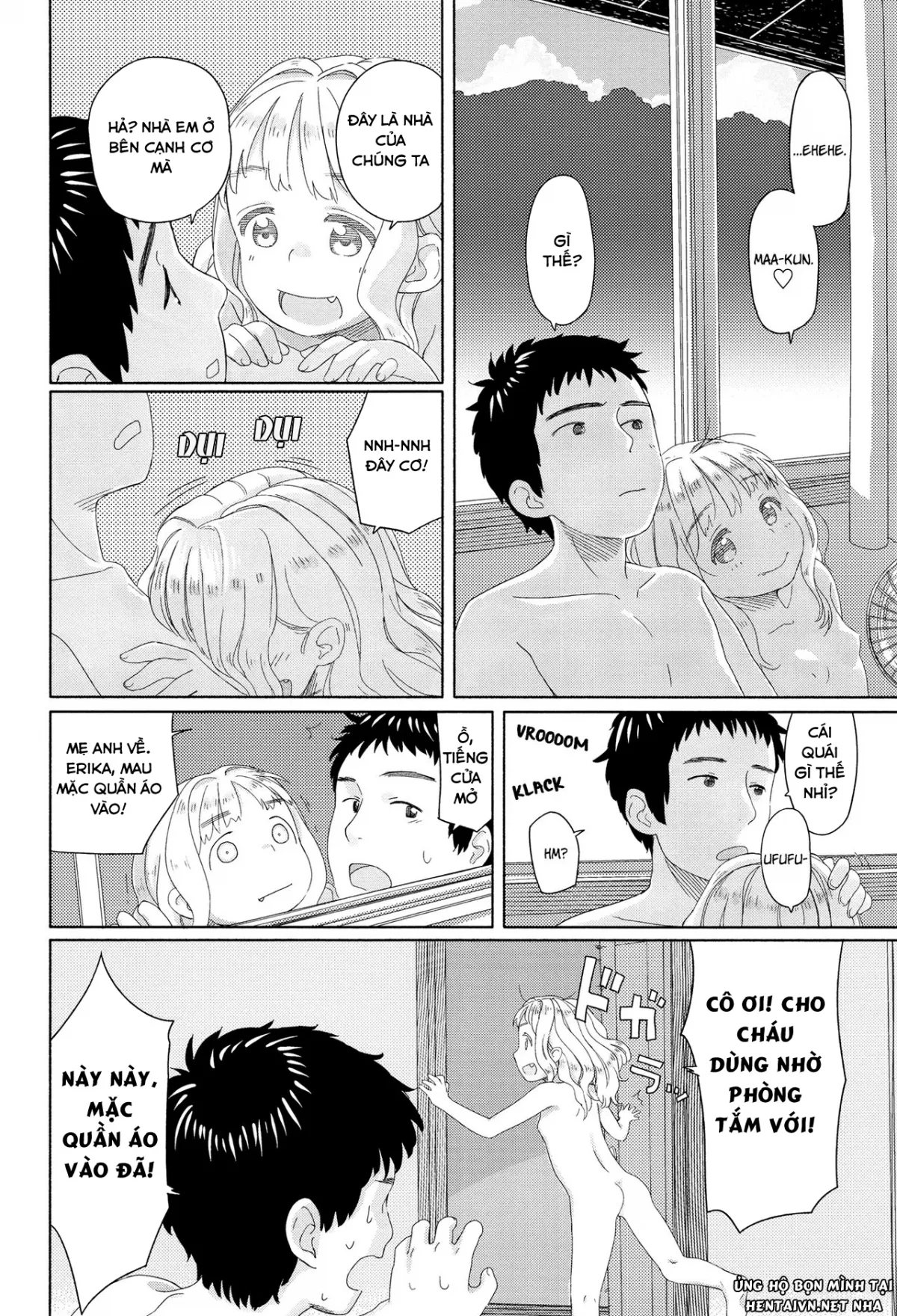 HentaiVN.net - Ảnh 18 - Cô bạn Loli dễ thương [Ohisama wa Mawaru] - Chap 1