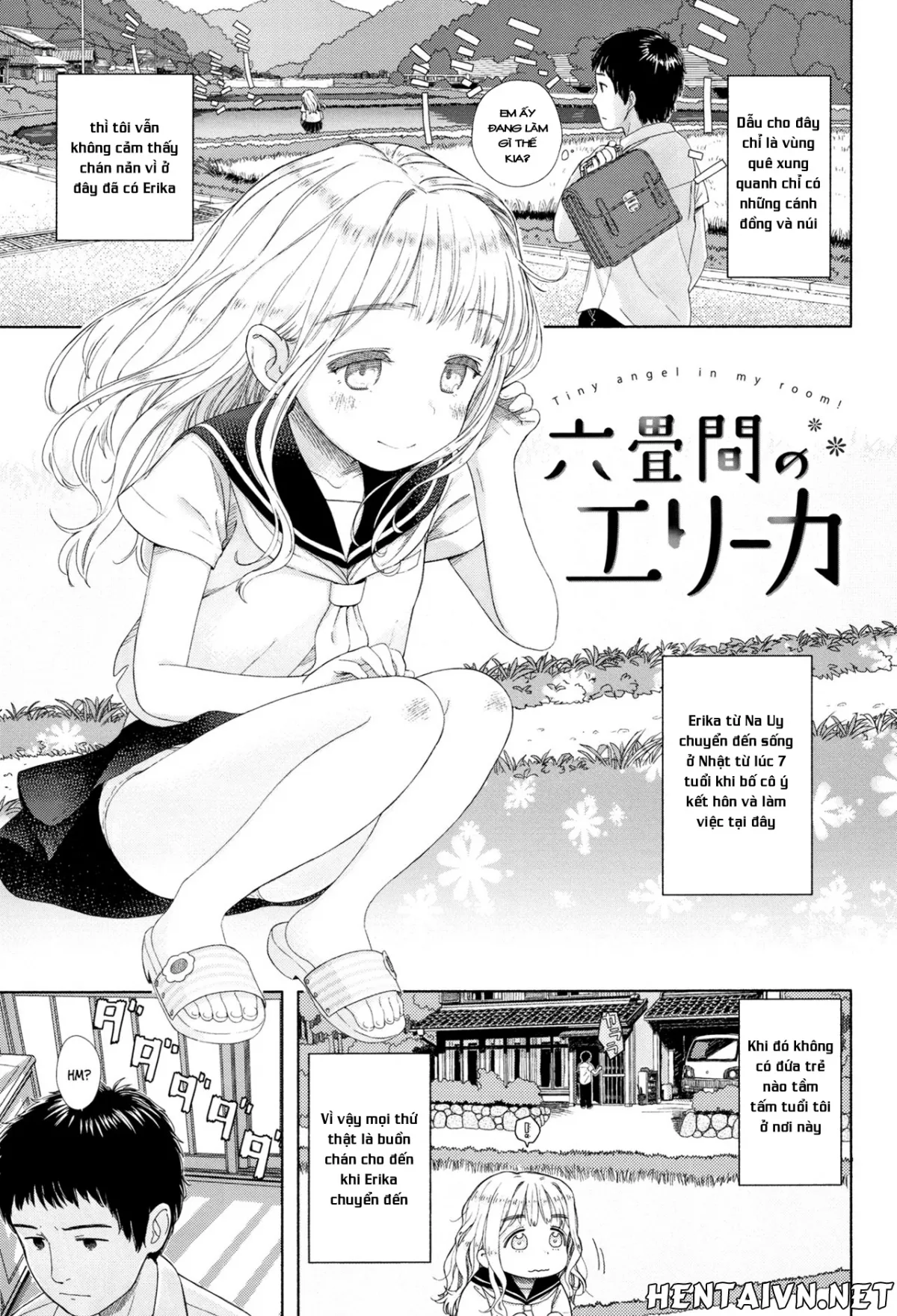 HentaiVN.net - Ảnh 3 - Cô bạn Loli dễ thương [Ohisama wa Mawaru] - Chap 1