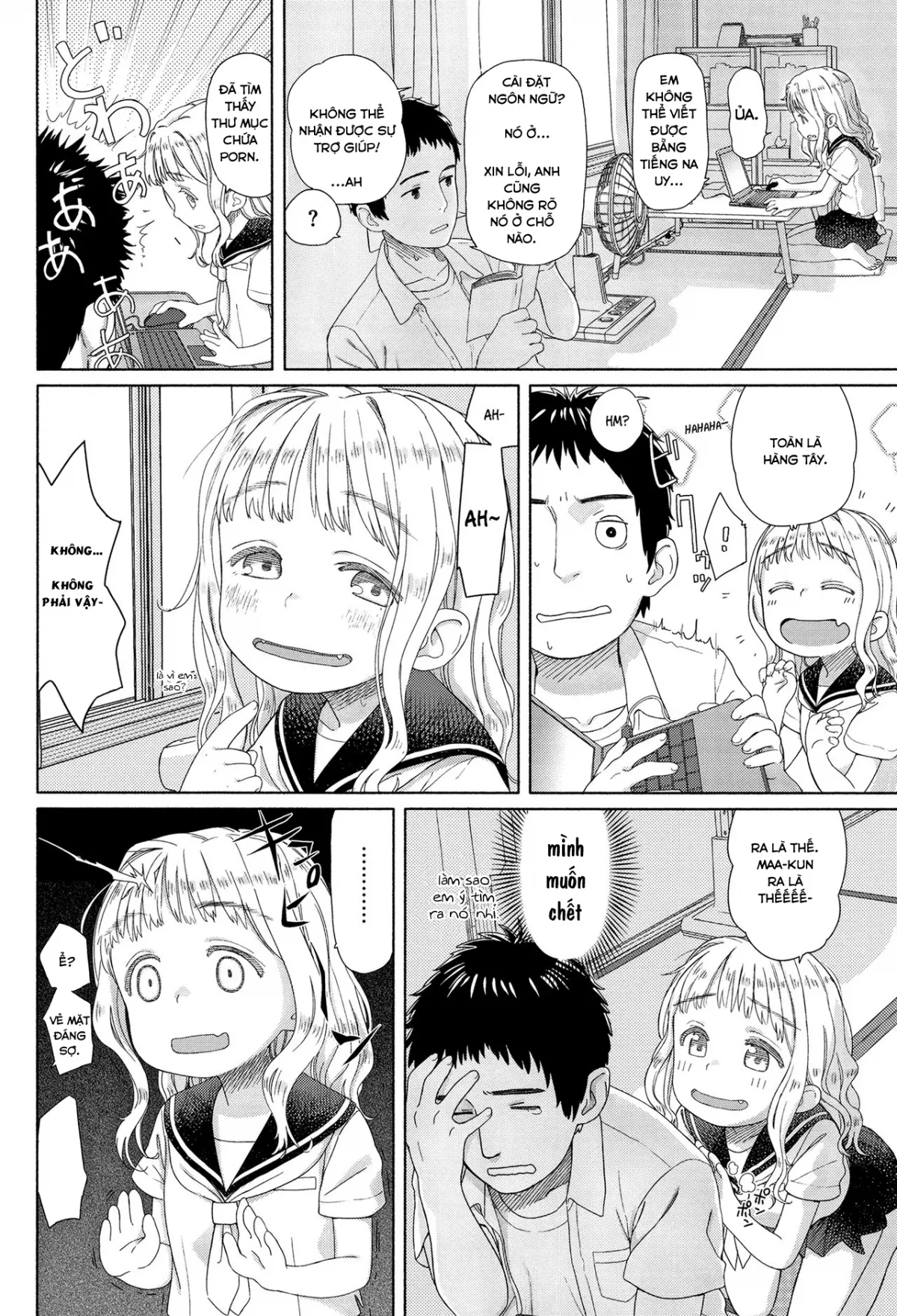 HentaiVN.net - Ảnh 6 - Cô bạn Loli dễ thương [Ohisama wa Mawaru] - Chap 1