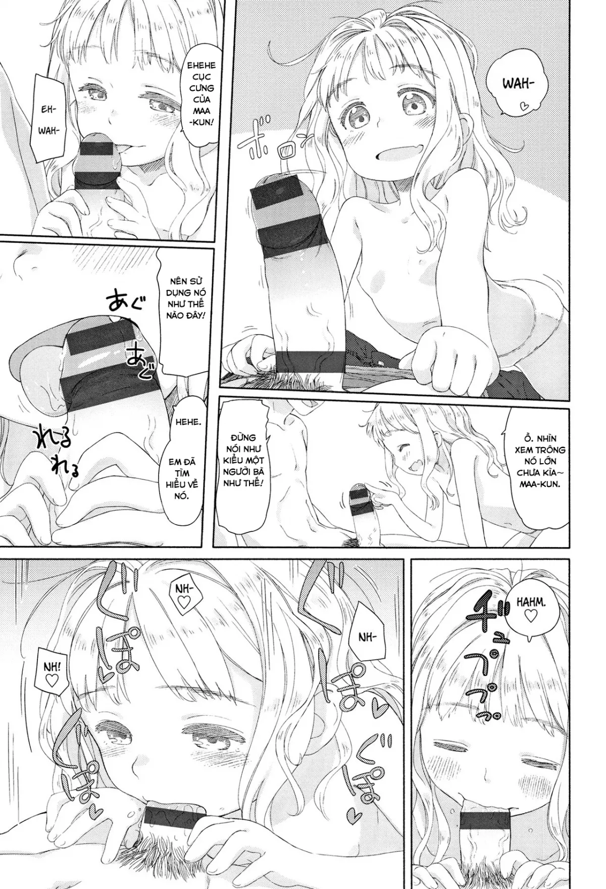 HentaiVN.net - Ảnh 9 - Cô bạn Loli dễ thương [Ohisama wa Mawaru] - Chap 1