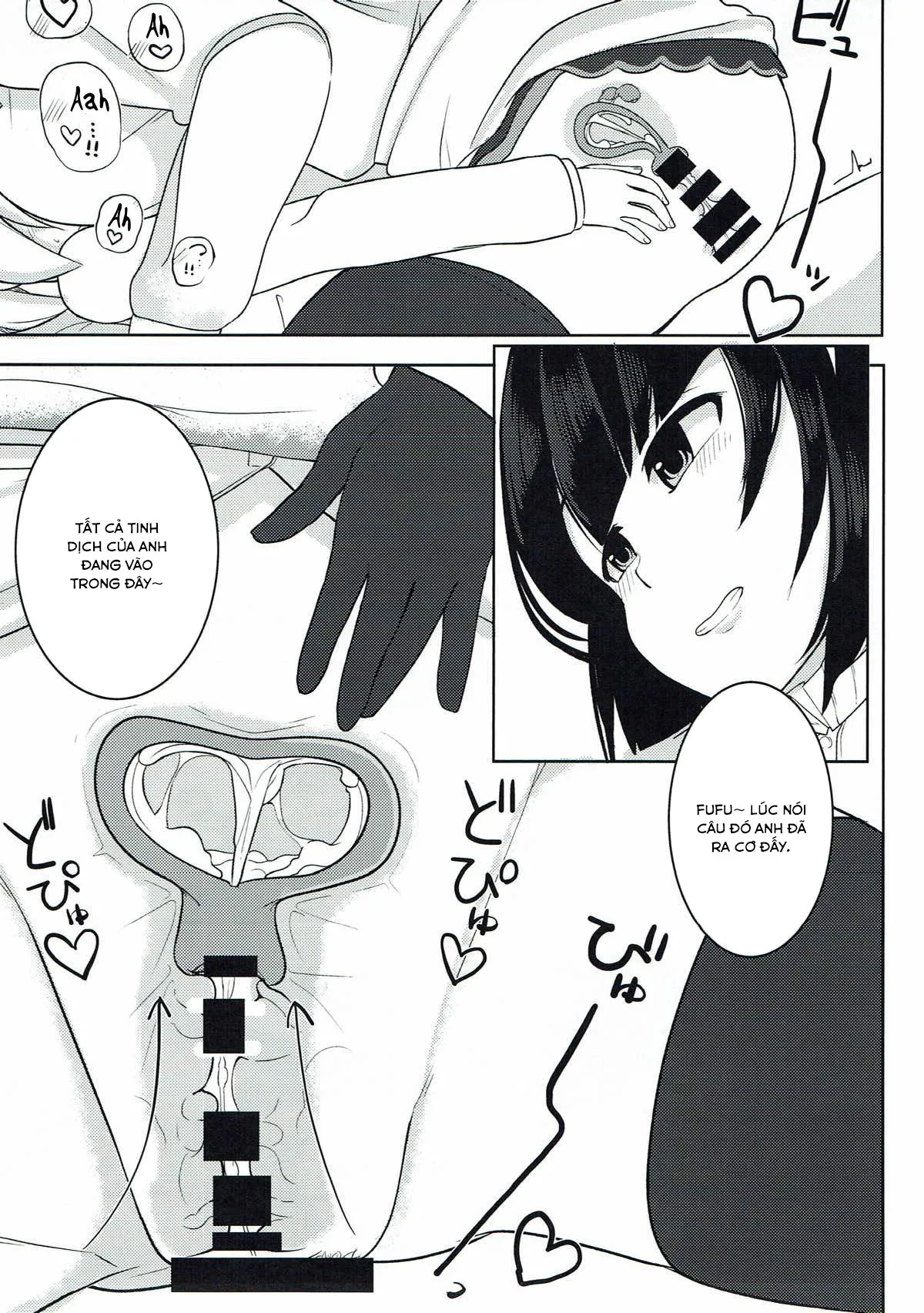 HentaiVN.net - Ảnh 13 - (Rikukaikuuma Goudou Enshuu 2senme) Hatsutaiken wa Takao-san to (Kantai Collection) [初体験は高雄さんと] - Chap 1
