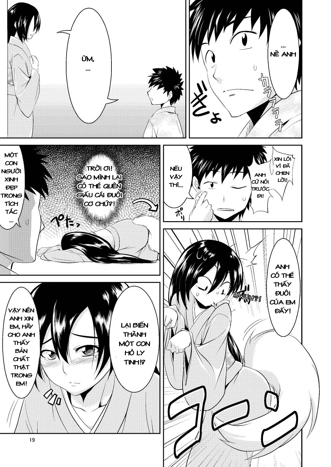 HentaiVN.net - Ảnh 20 - Kitsune no Yomeiri [Fox's Wedding] - Chap 1