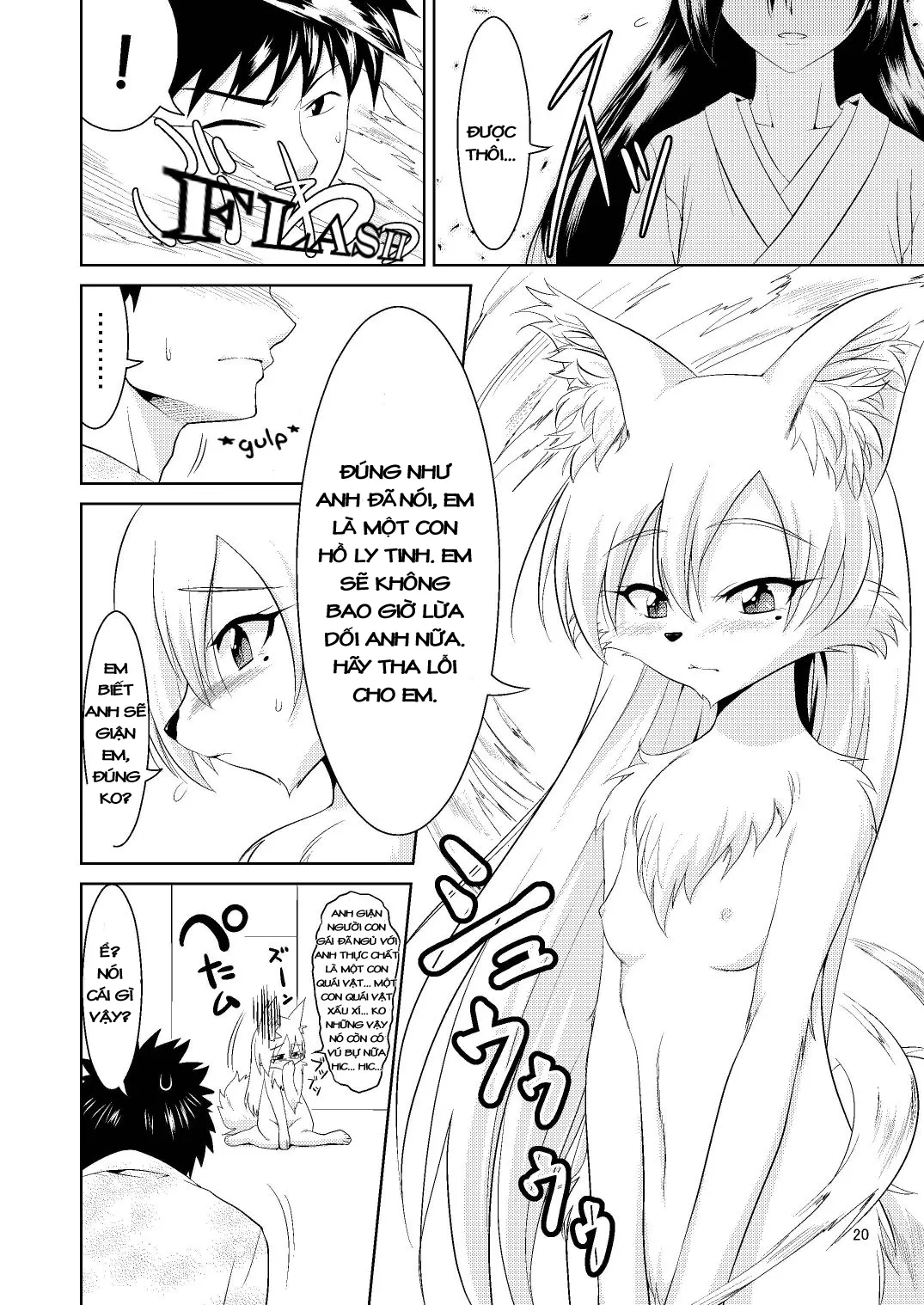 HentaiVN.net - Ảnh 21 - Kitsune no Yomeiri [Fox's Wedding] - Chap 1