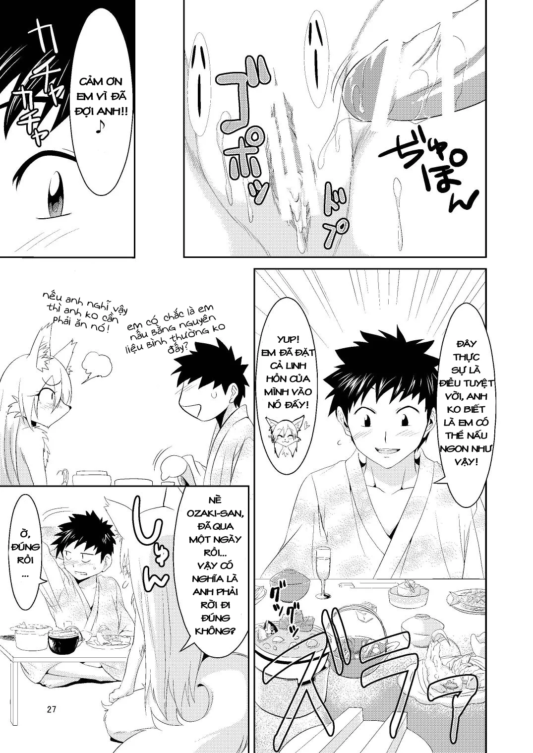 HentaiVN.net - Ảnh 28 - Kitsune no Yomeiri [Fox's Wedding] - Chap 1