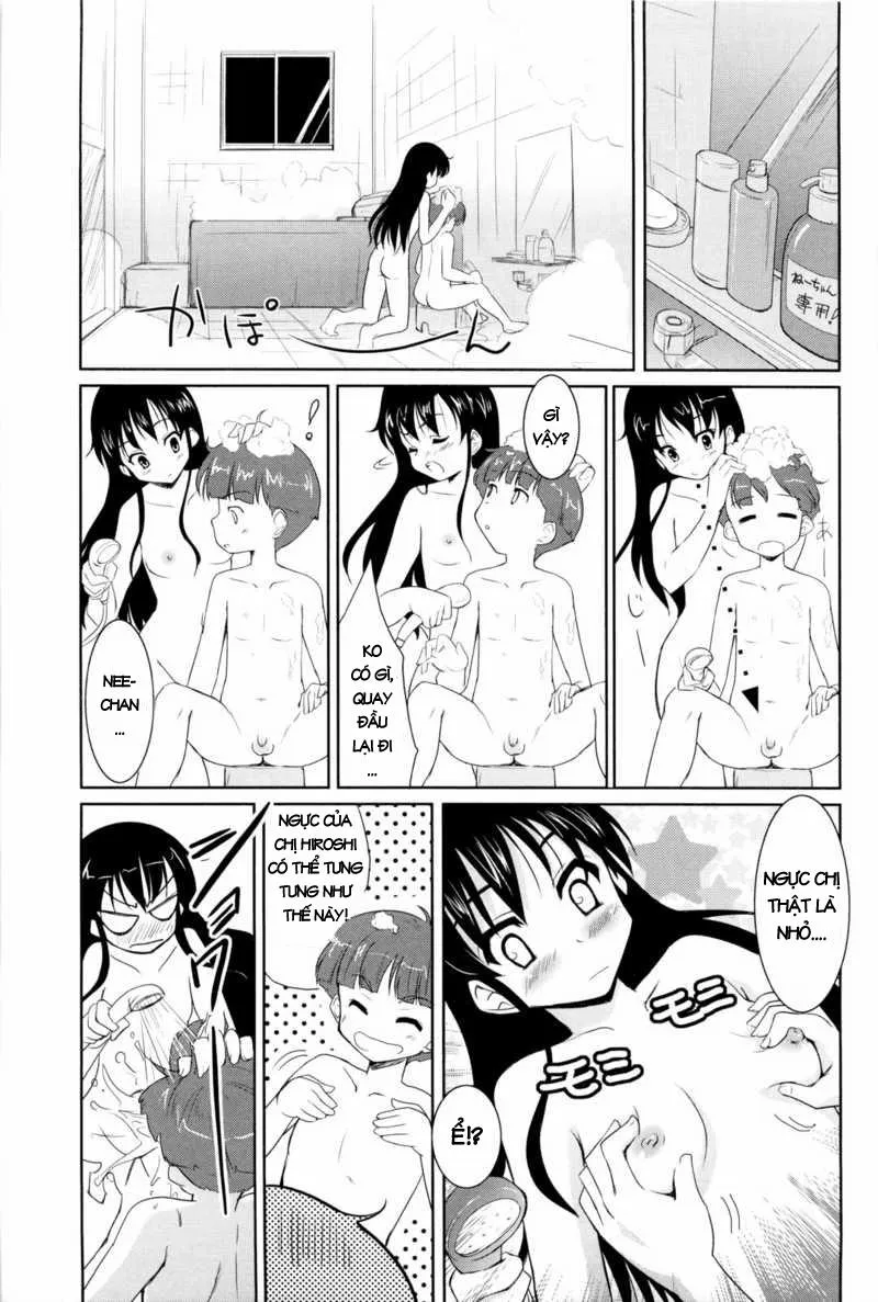 HentaiVN.net - Ảnh 3 - Bathing With My Sister - Chap 1