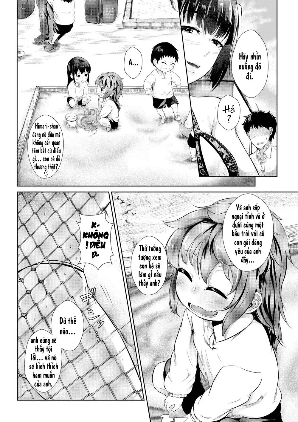 HentaiVN.net - Ảnh 13 - Trường Mẫu Giáo Trụy Lạc. [Garden of Corruption] - Chap 1