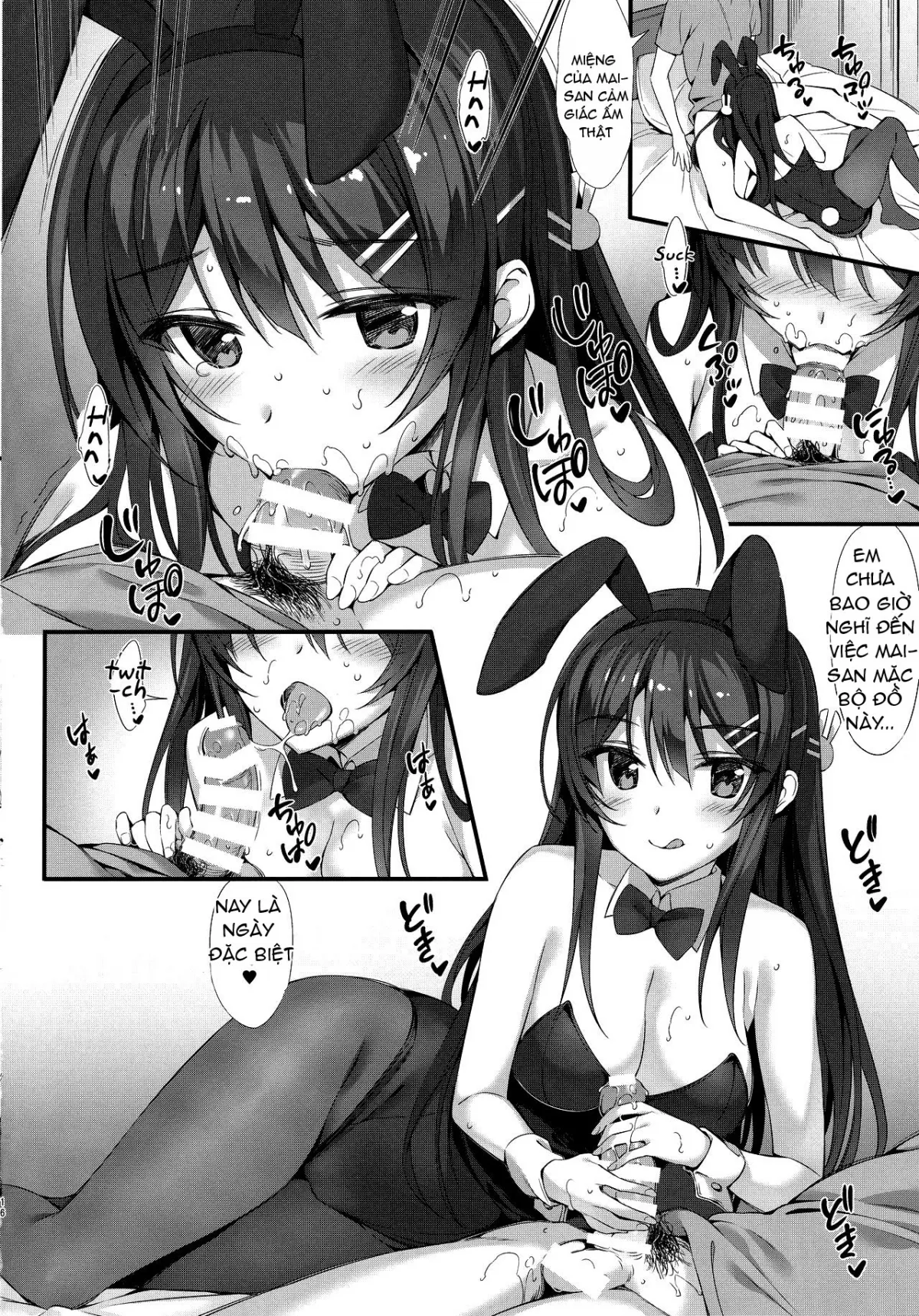HentaiVN.net - Ảnh 16 - Mai Senpai to Ichatsukitai (Seishun Buta Yarou wa Bunny Girl Senpai no Yume wo Minai) - Chap 1