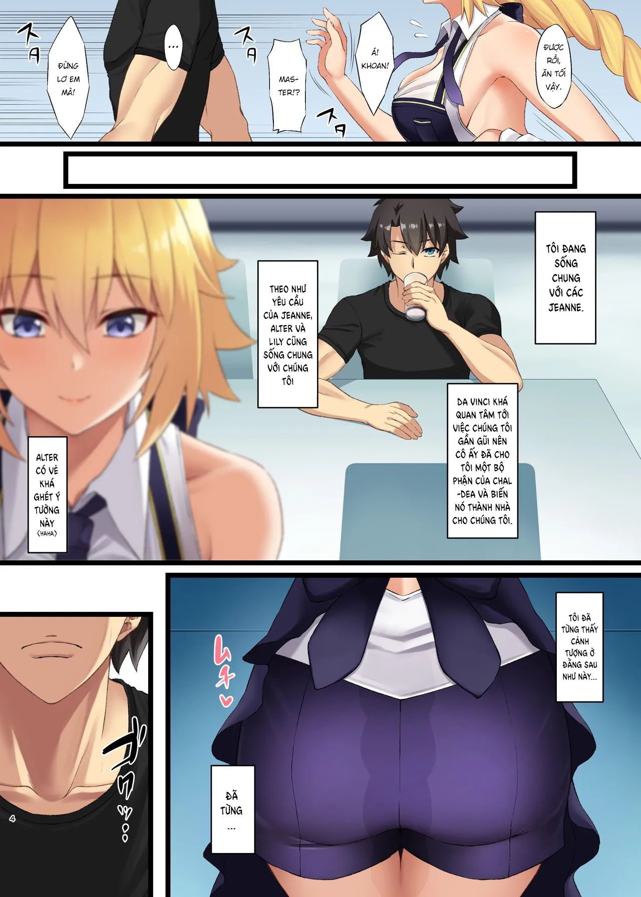 HentaiVN.net - Ảnh 5 - Jeanne hư hỏng [FDO Fate/Dosukebe Order VOL.W] - Chap 1