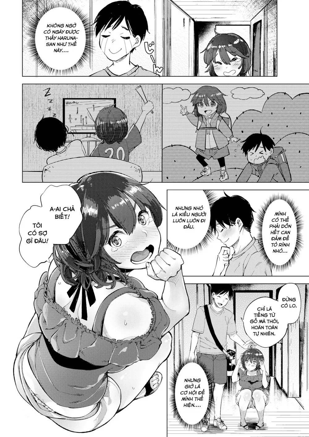 HentaiVN.net - Ảnh 4 - Con Ma và Con Cá, em sợ con nào hơn? [Dare] - Chap 1