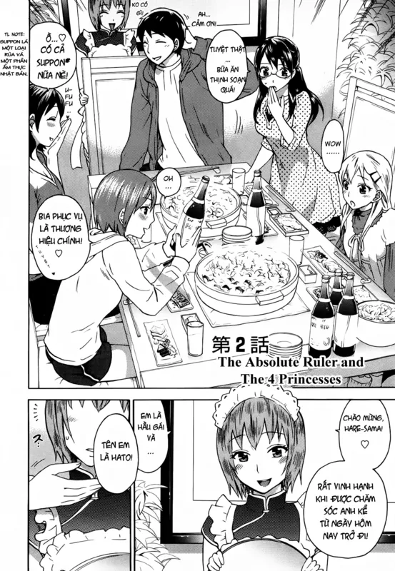 HentaiVN.net - Ảnh 6 - Zettai Harem - Chap 3