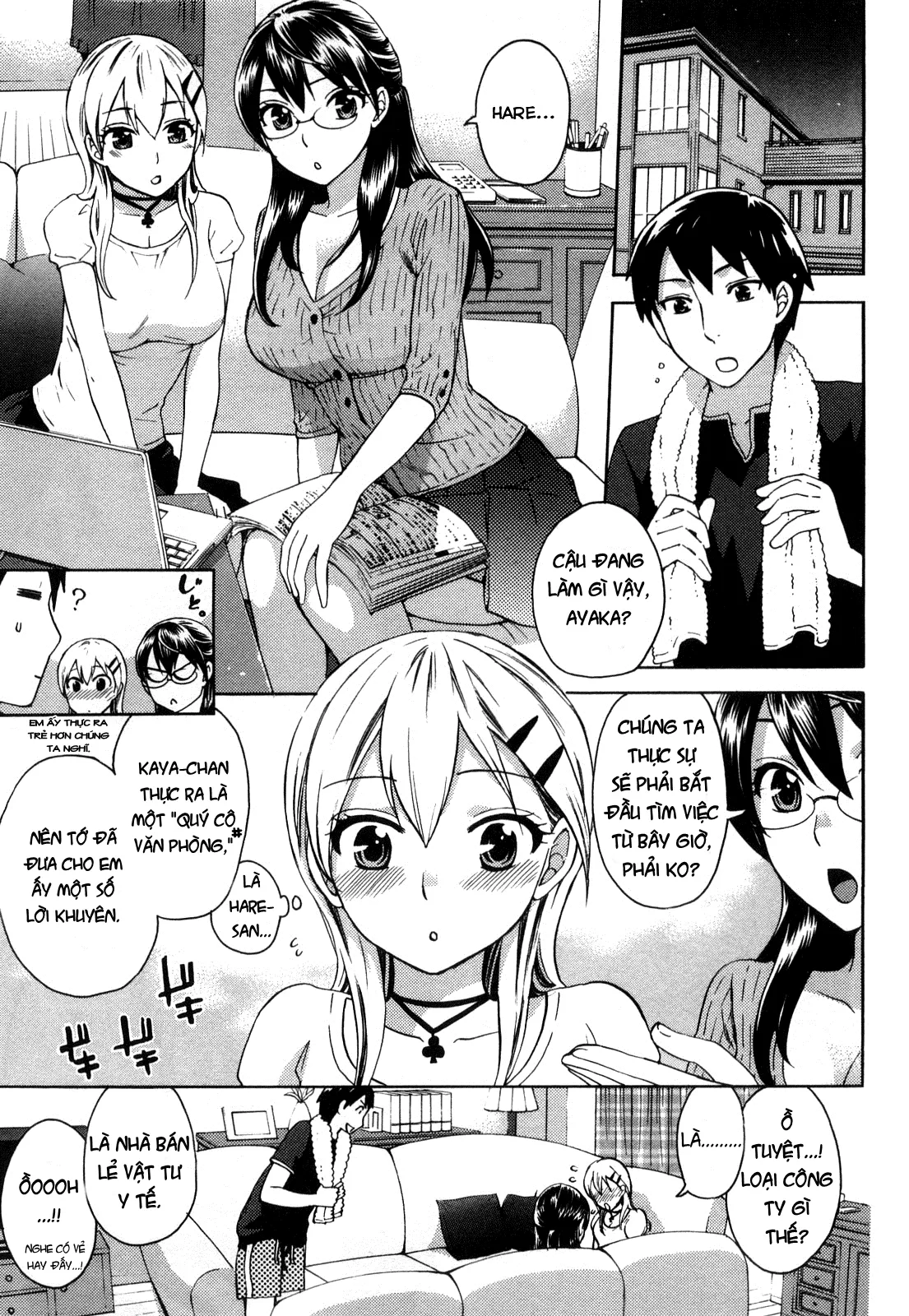 HentaiVN.net - Ảnh 6 - Zettai Harem - Chap 4