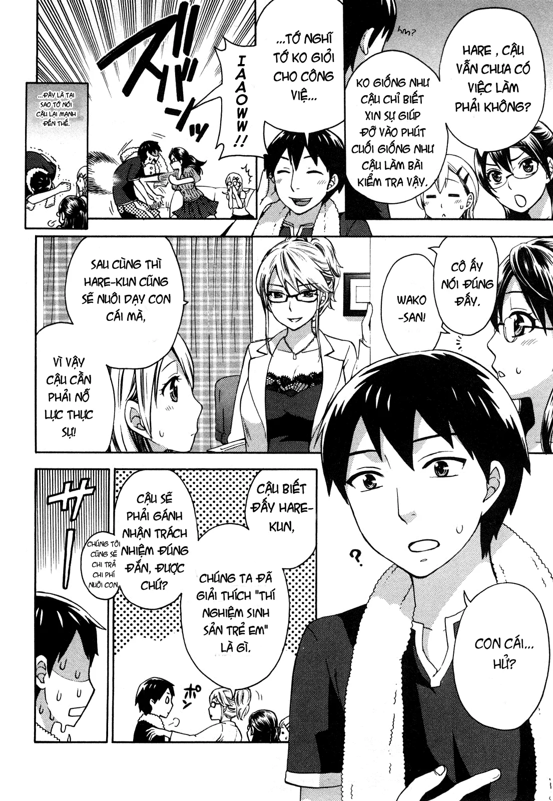HentaiVN.net - Ảnh 7 - Zettai Harem - Chap 4