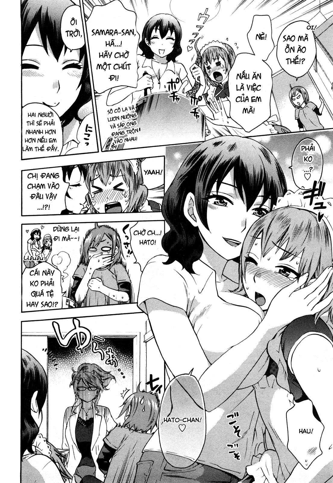 HentaiVN.net - Ảnh 9 - Zettai Harem - Chap 4