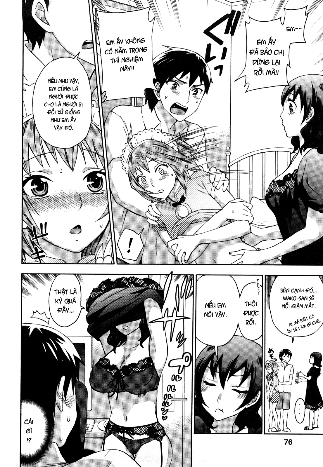 HentaiVN.net - Ảnh 11 - Zettai Harem - Chap 5
