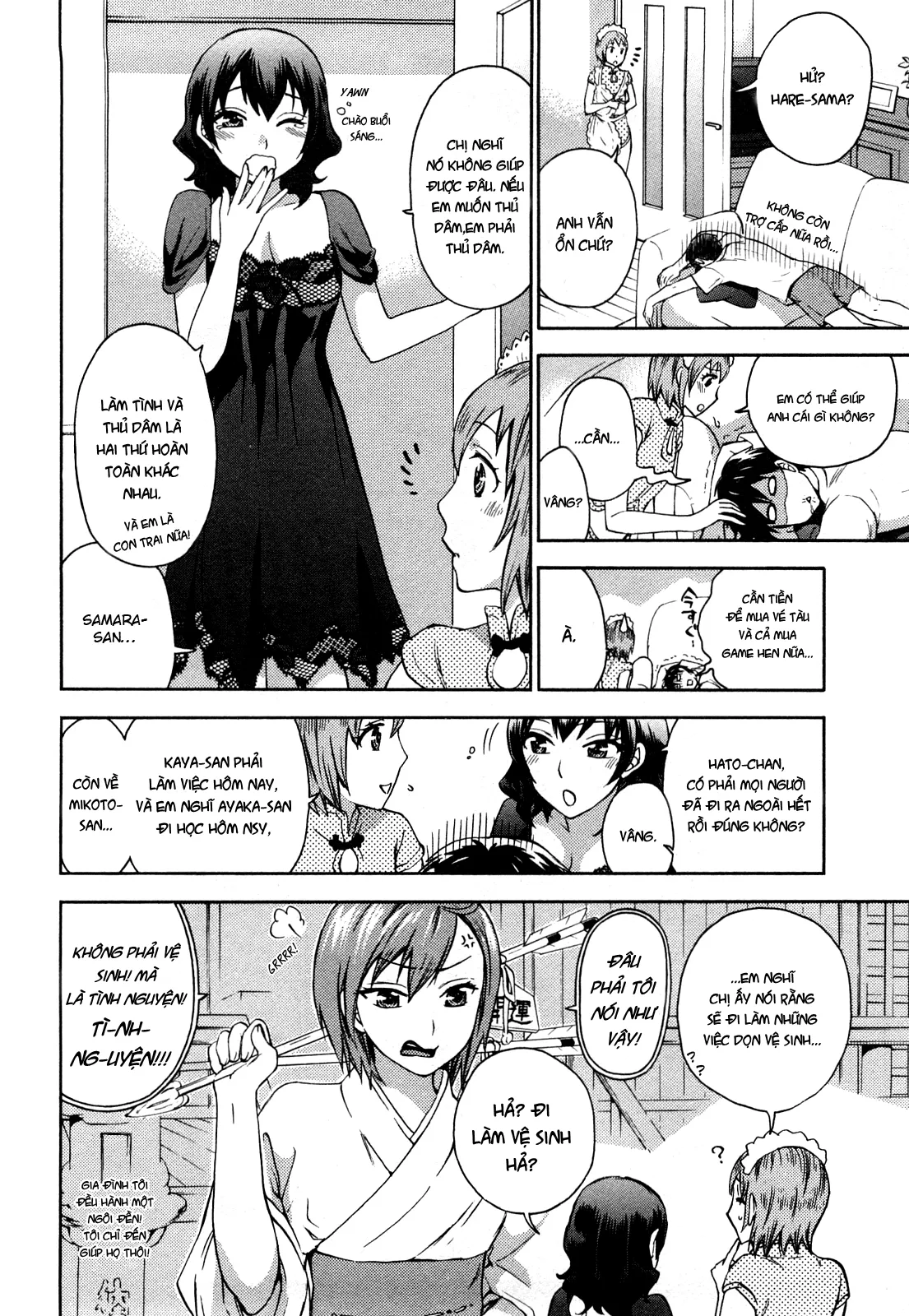 HentaiVN.net - Ảnh 7 - Zettai Harem - Chap 5