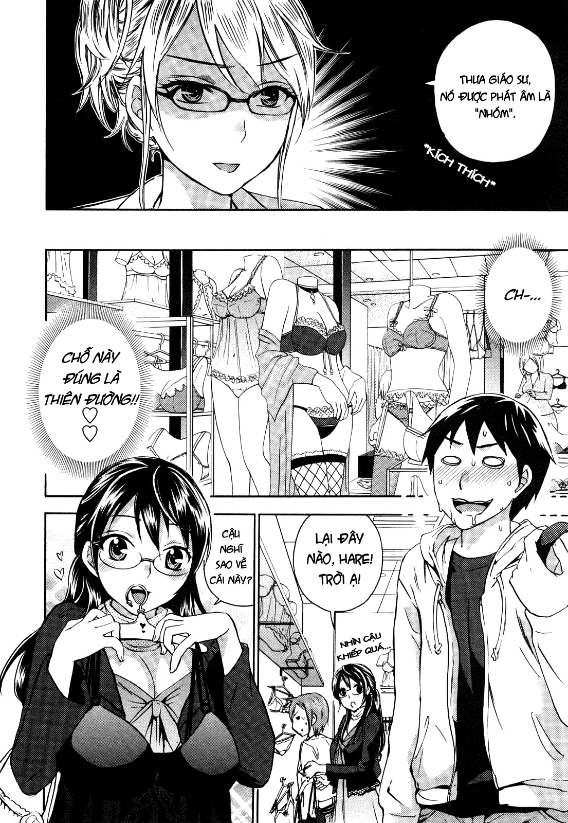 HentaiVN.net - Ảnh 10 - Zettai Harem - Chap 6