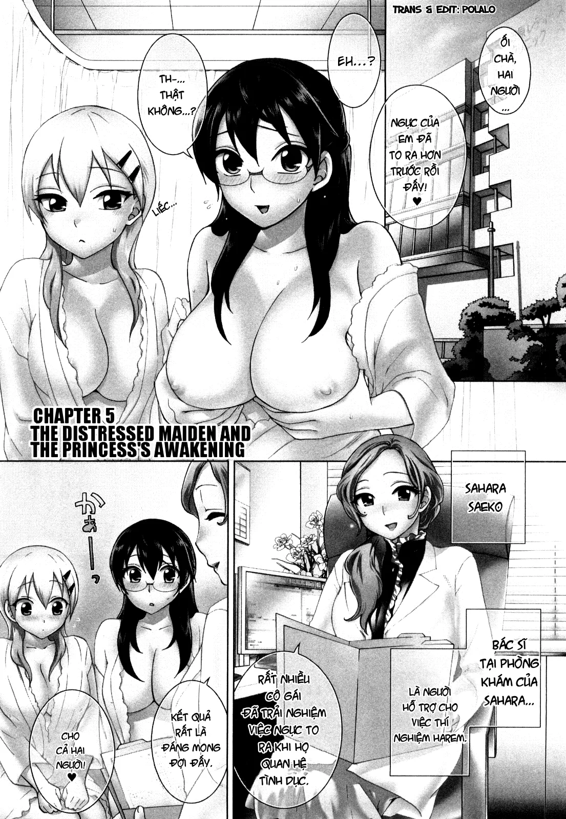 HentaiVN.net - Ảnh 3 - Zettai Harem - Chap 6
