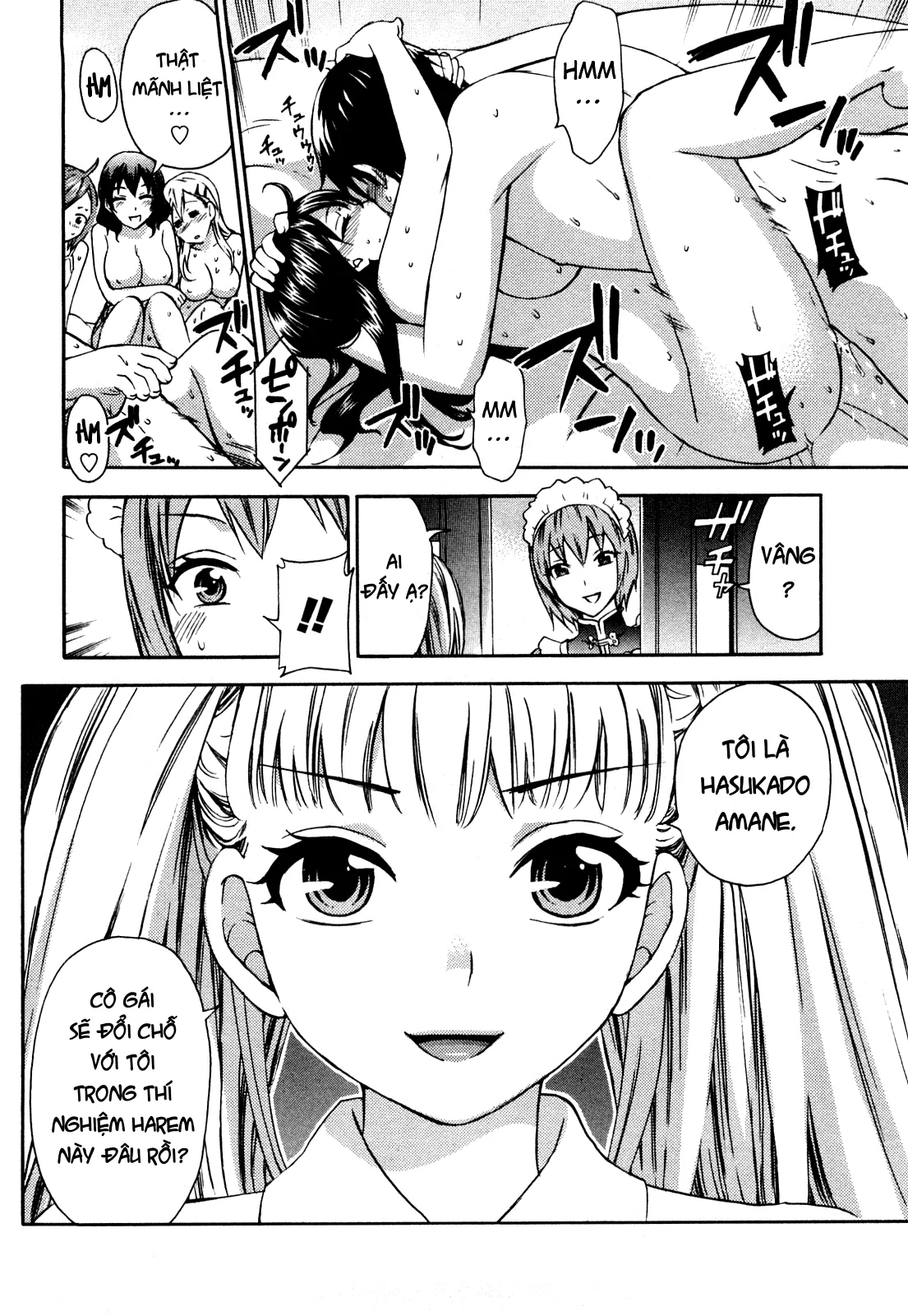 HentaiVN.net - Ảnh 21 - Zettai Harem - Chap 8
