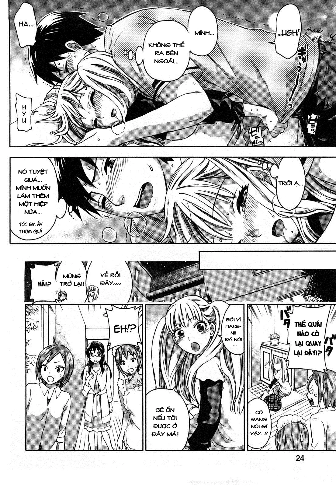 HentaiVN.net - Ảnh 21 - Zettai Harem - Chap 10