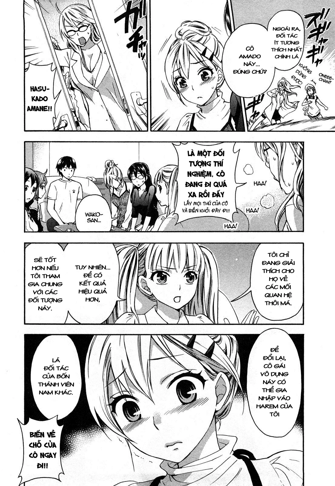 HentaiVN.net - Ảnh 7 - Zettai Harem - Chap 10