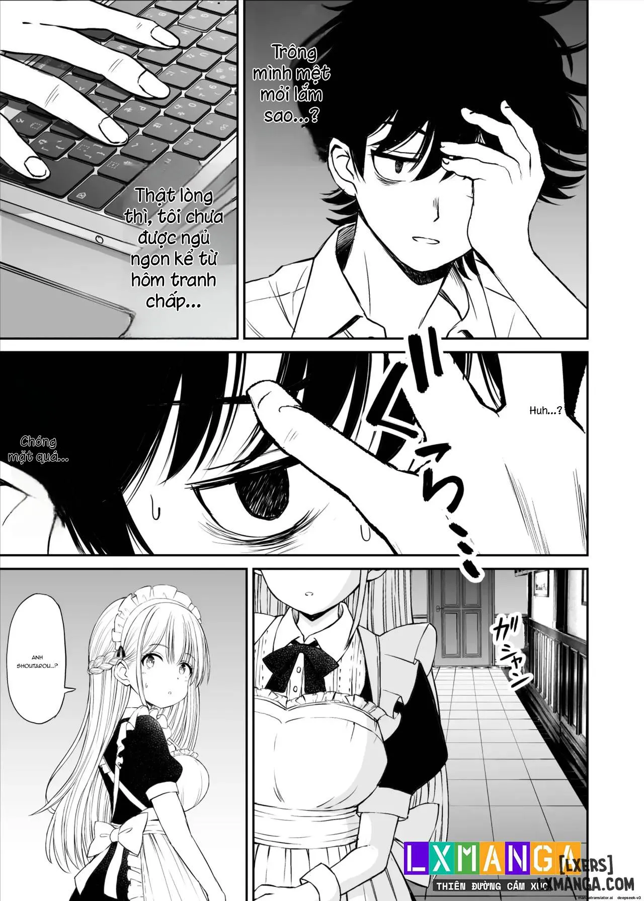 HentaiVN.net - Ảnh 14 - Yawaraka Maid no Gohoushi Sex - Chap 1
