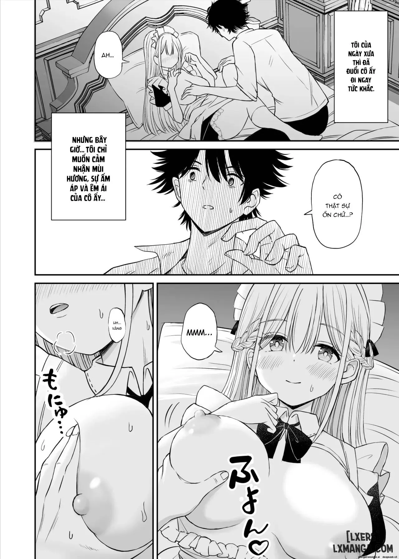 HentaiVN.net - Ảnh 21 - Yawaraka Maid no Gohoushi Sex - Chap 1