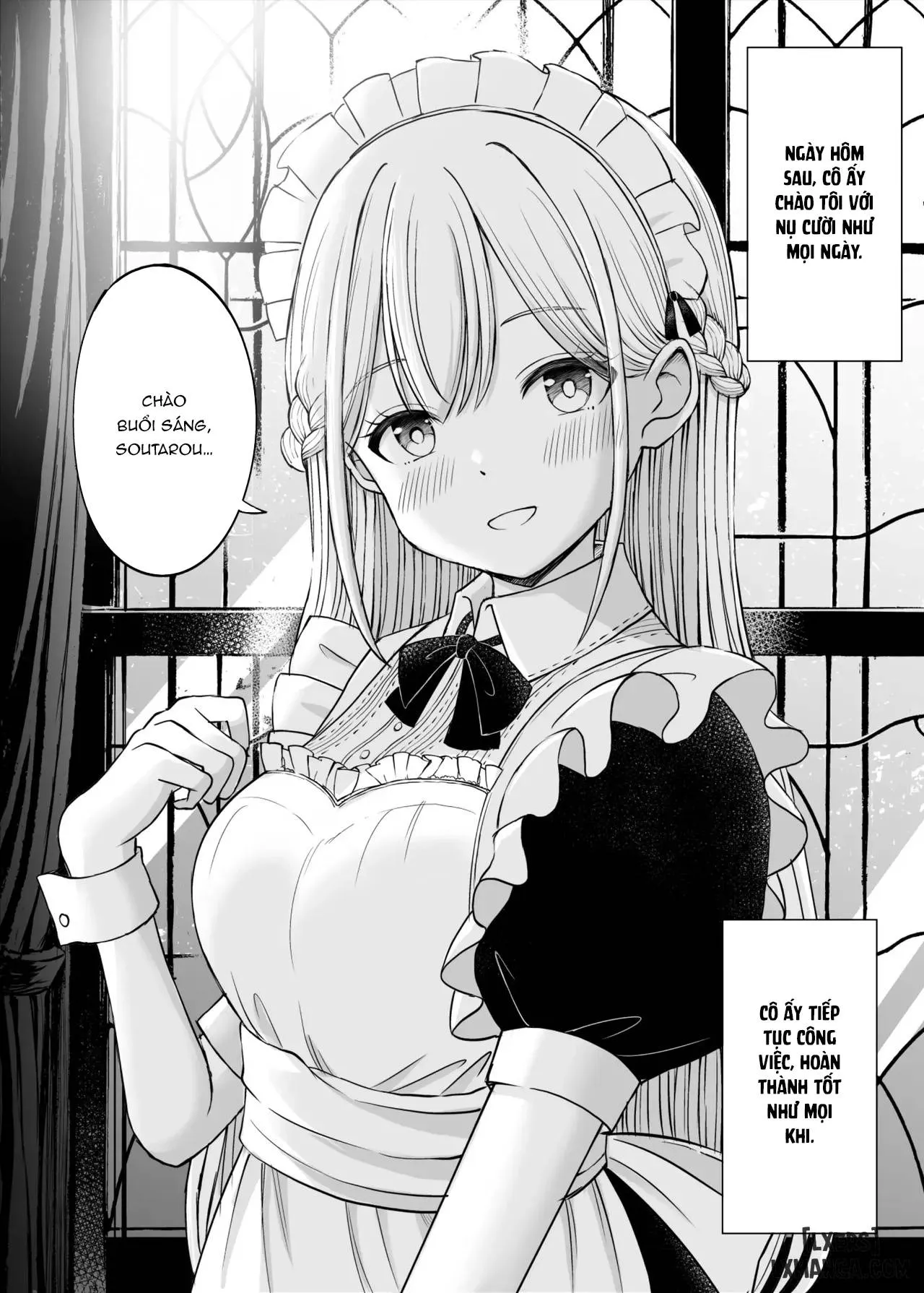 HentaiVN.net - Ảnh 40 - Yawaraka Maid no Gohoushi Sex - Chap 1
