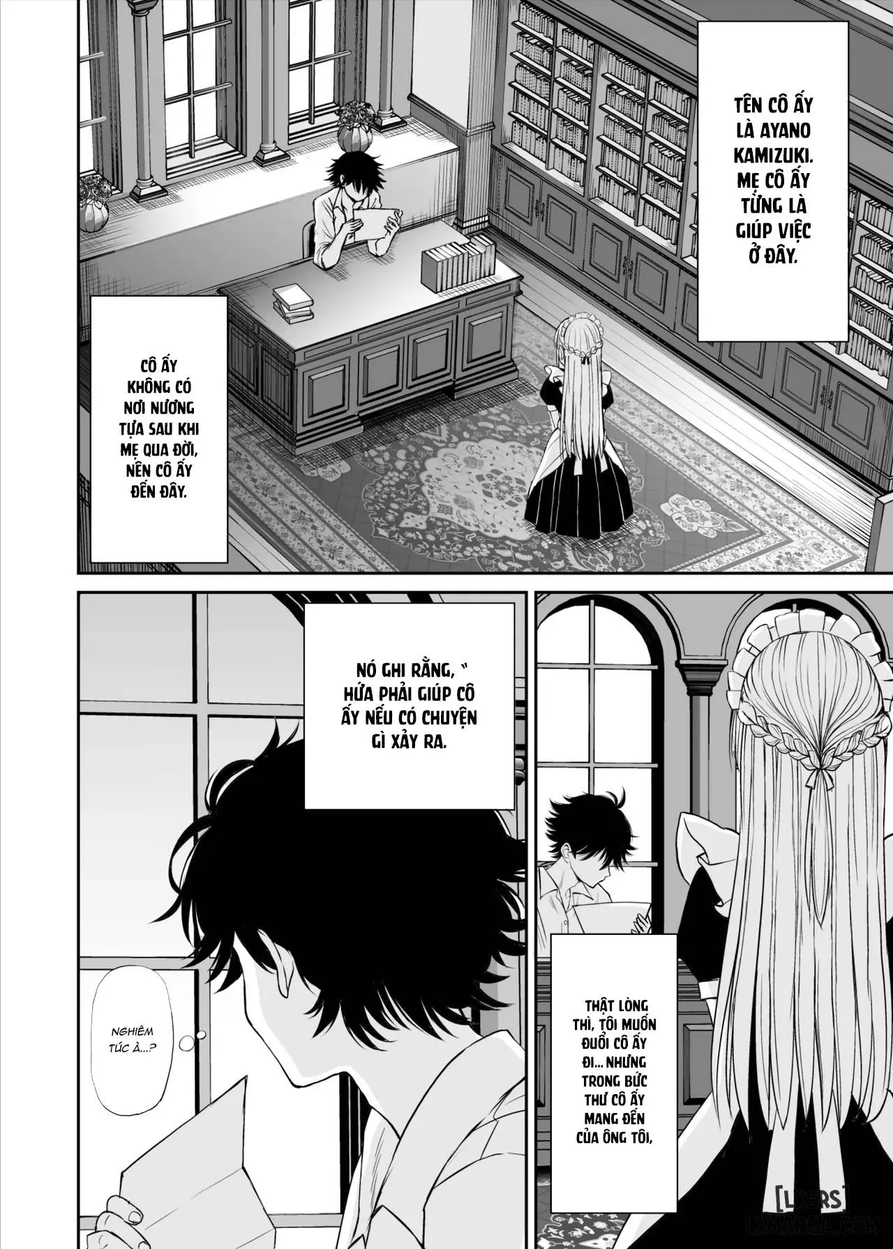 HentaiVN.net - Ảnh 7 - Yawaraka Maid no Gohoushi Sex - Chap 1