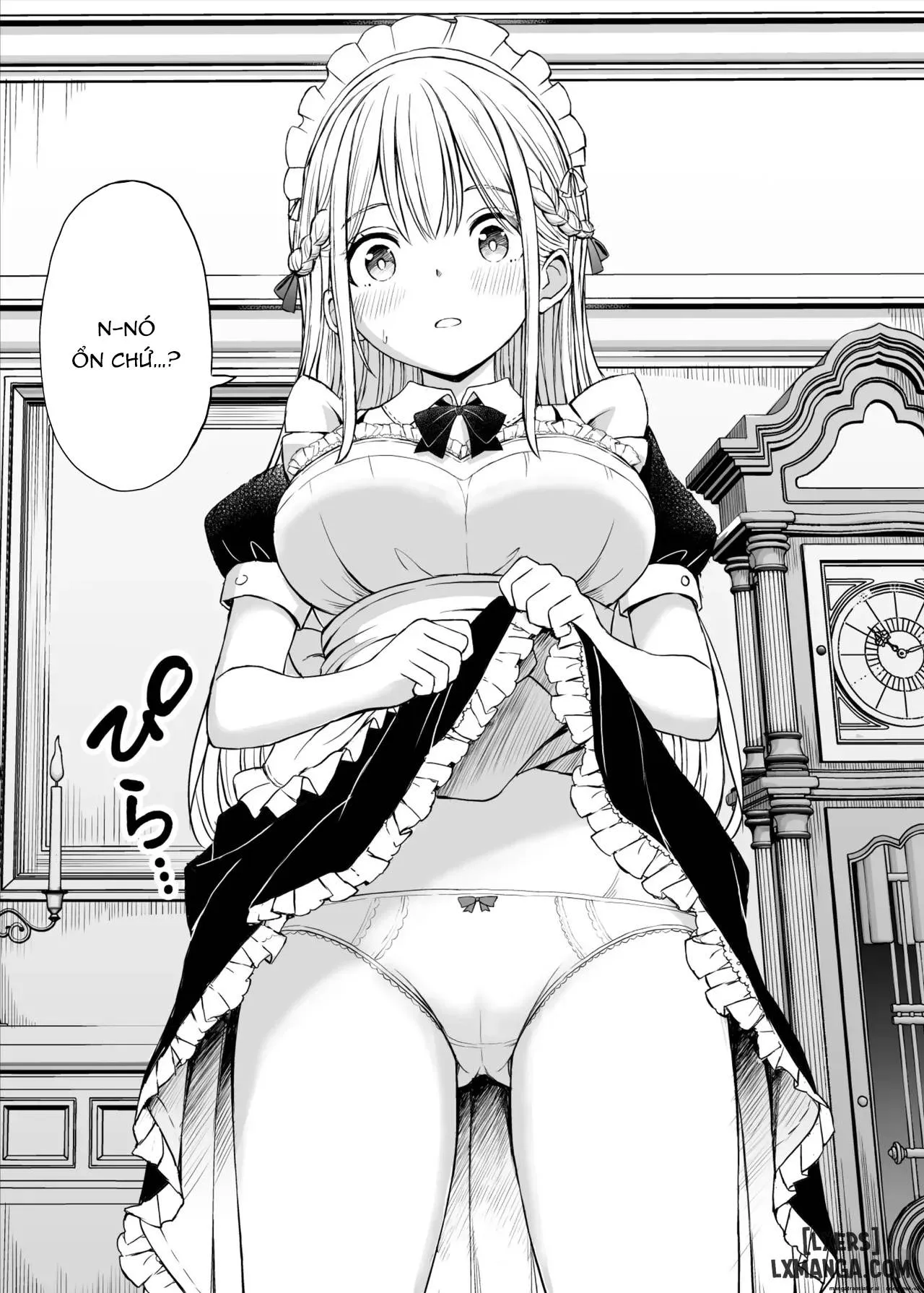HentaiVN.net - Ảnh 9 - Yawaraka Maid no Gohoushi Sex - Chap 1